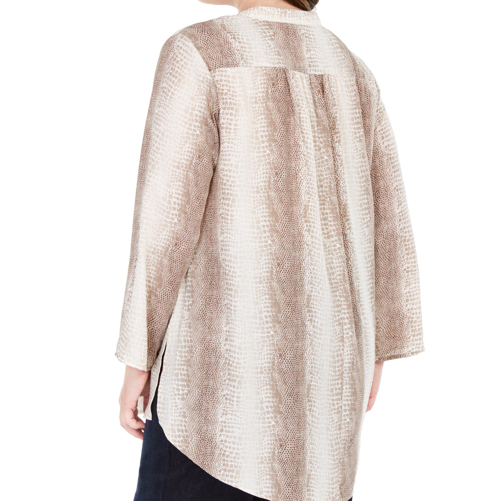 NY Collection Women Plus High Low Hem Tunic