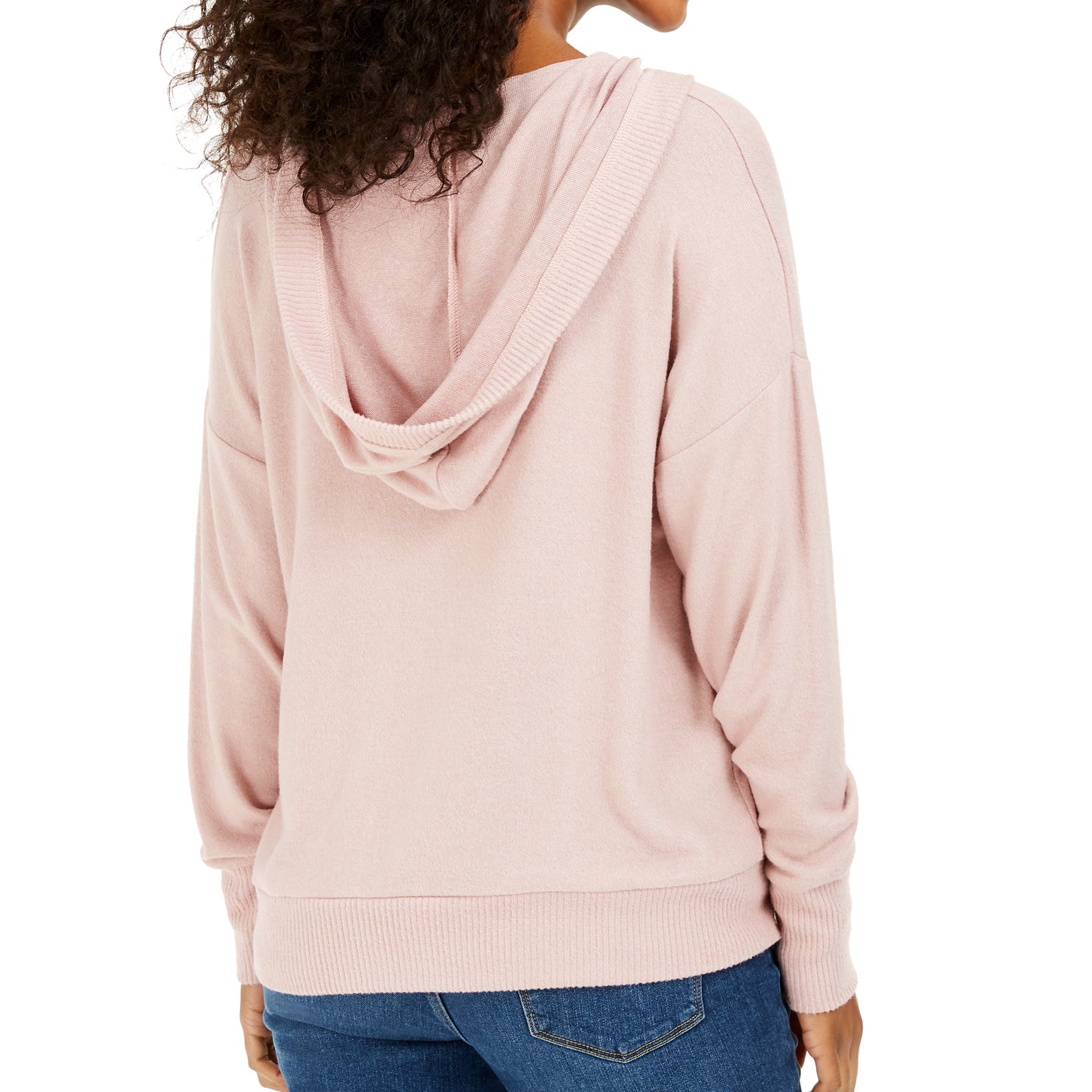 Hippie Rose Women Cozy Lace Up Hoodie