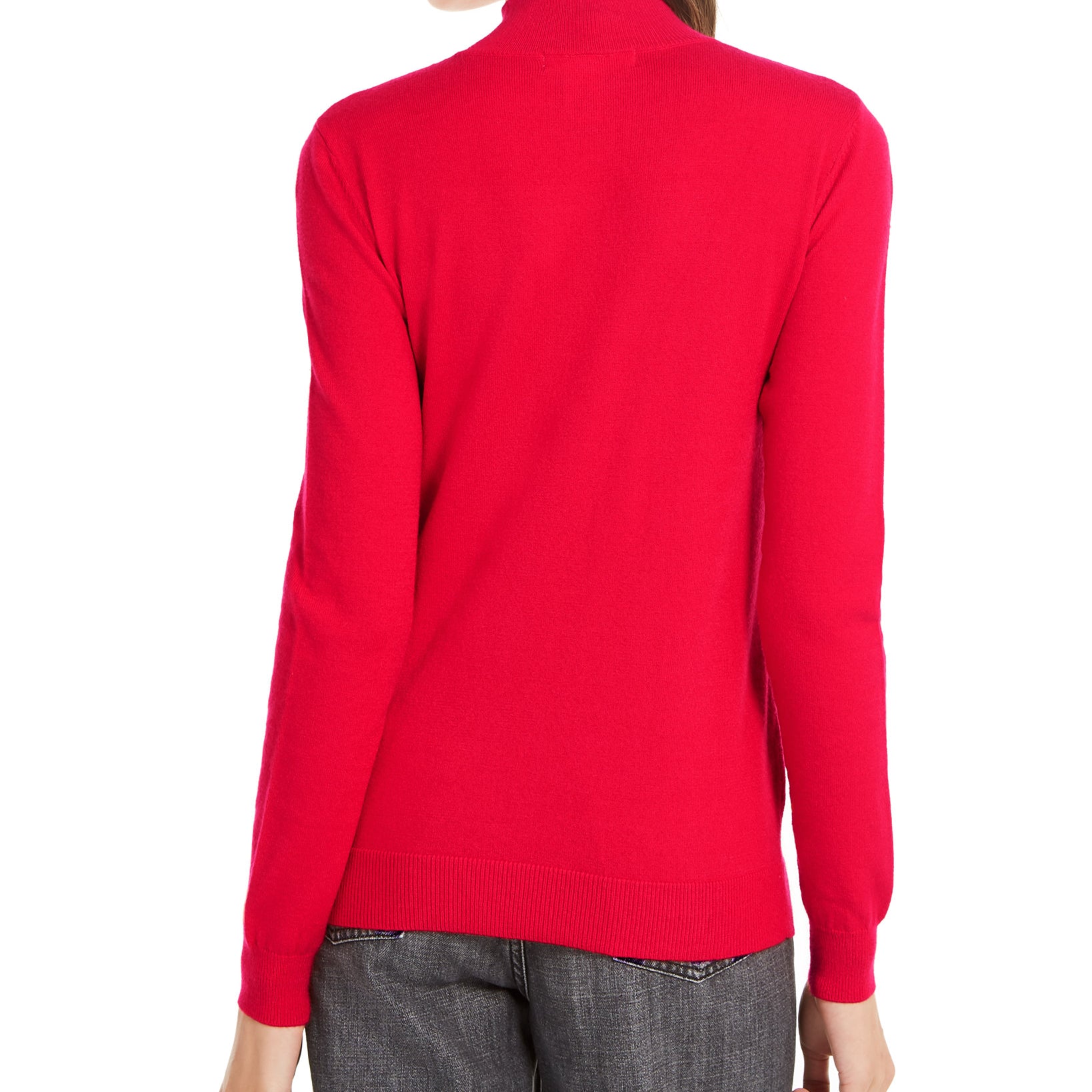 Planet Gold Women Mock Neck Sweater