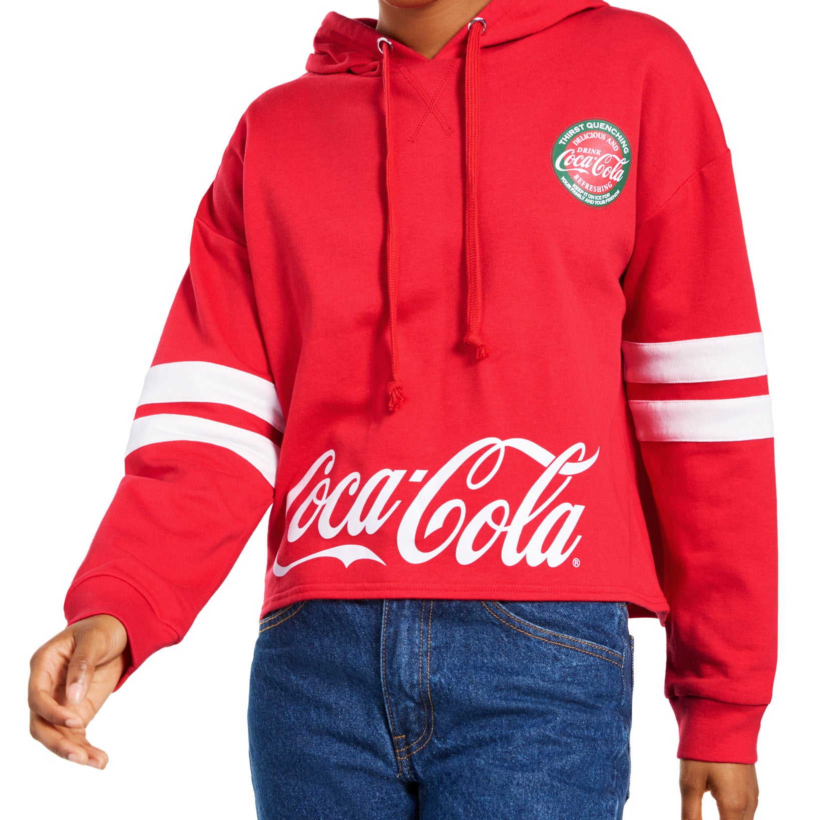 Freeze 24 7 Women Coca Cola Hoodie Red