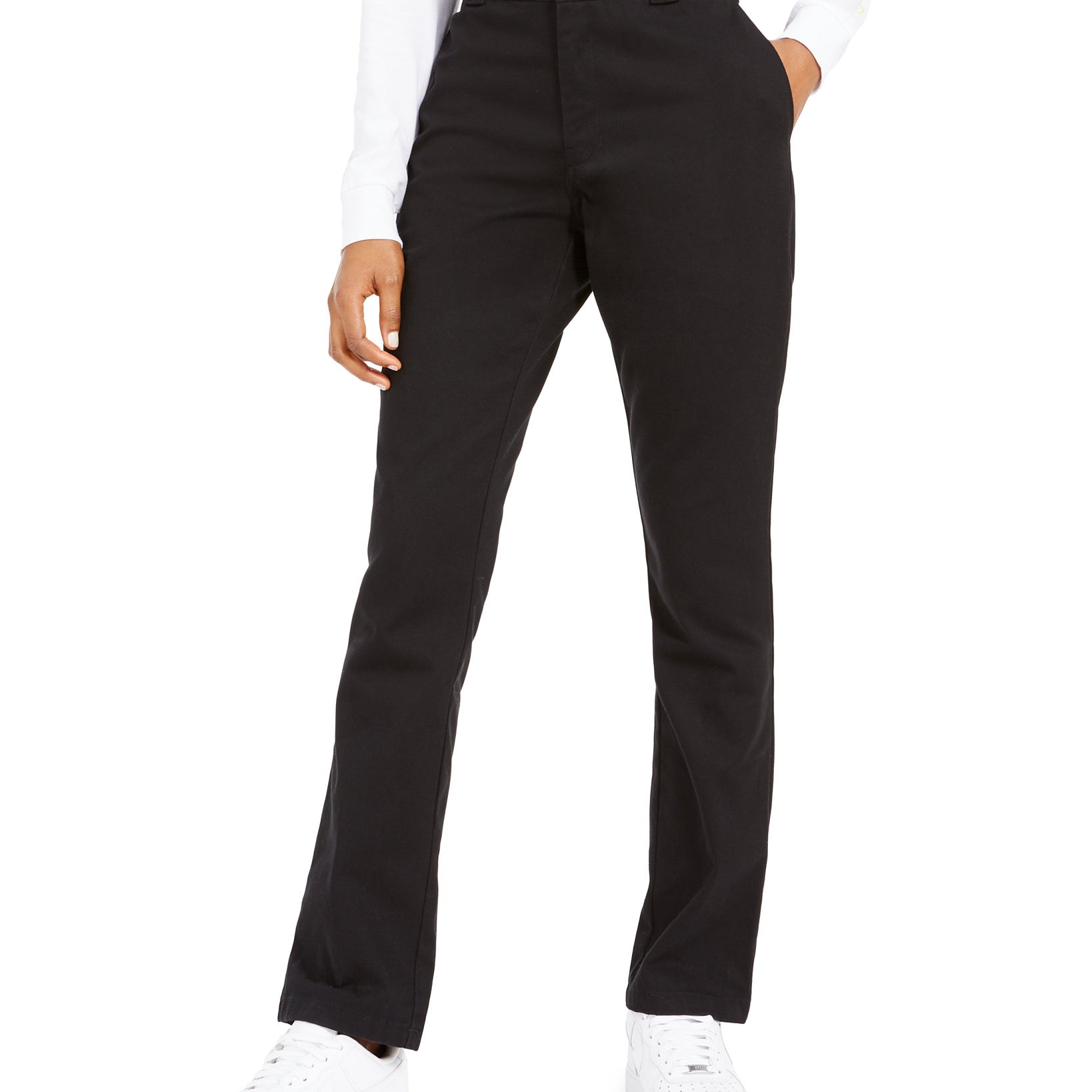 Dickies Women Straight Leg Worker Pants Black