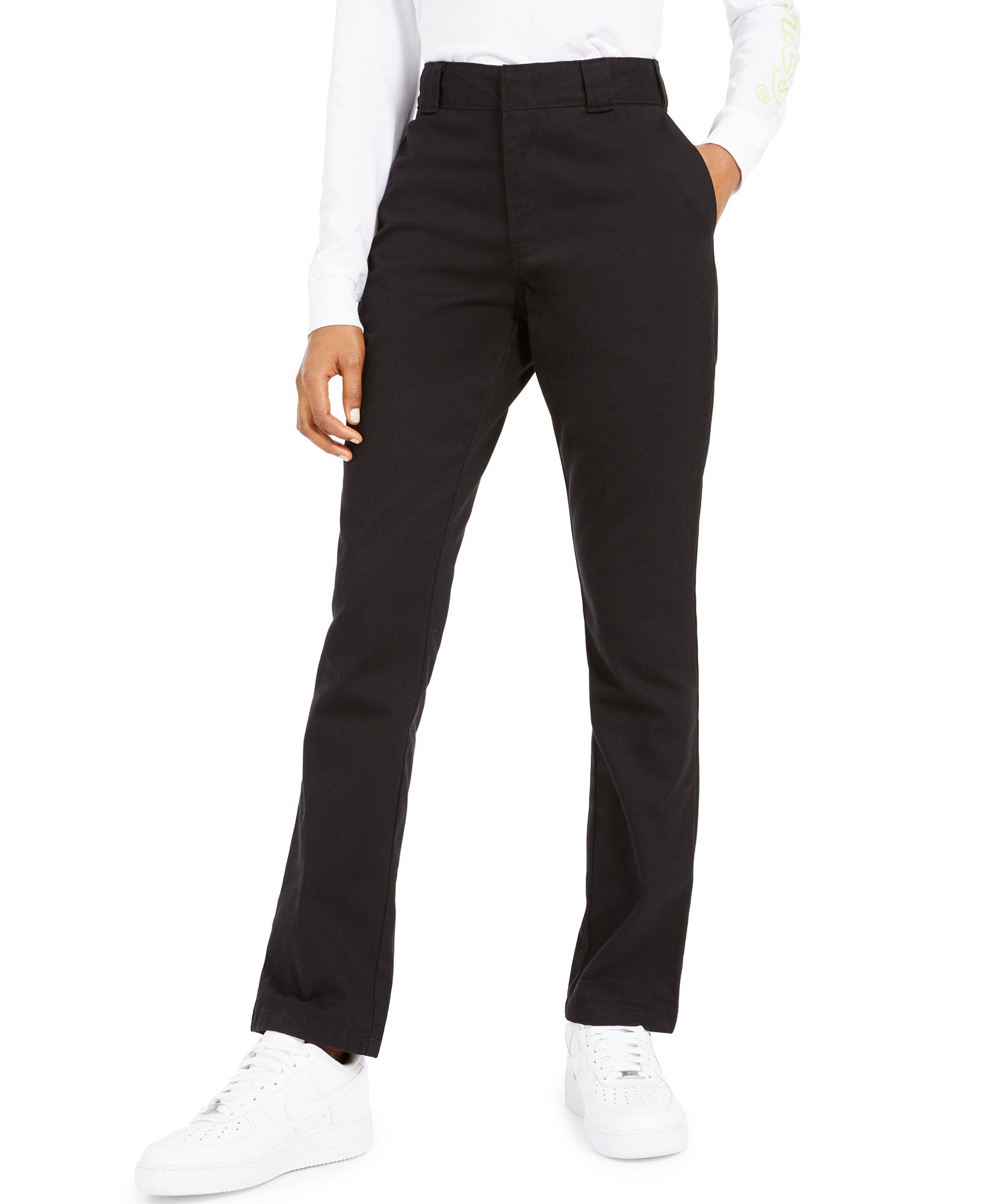Dickies Women Straight Leg Worker Pants Black