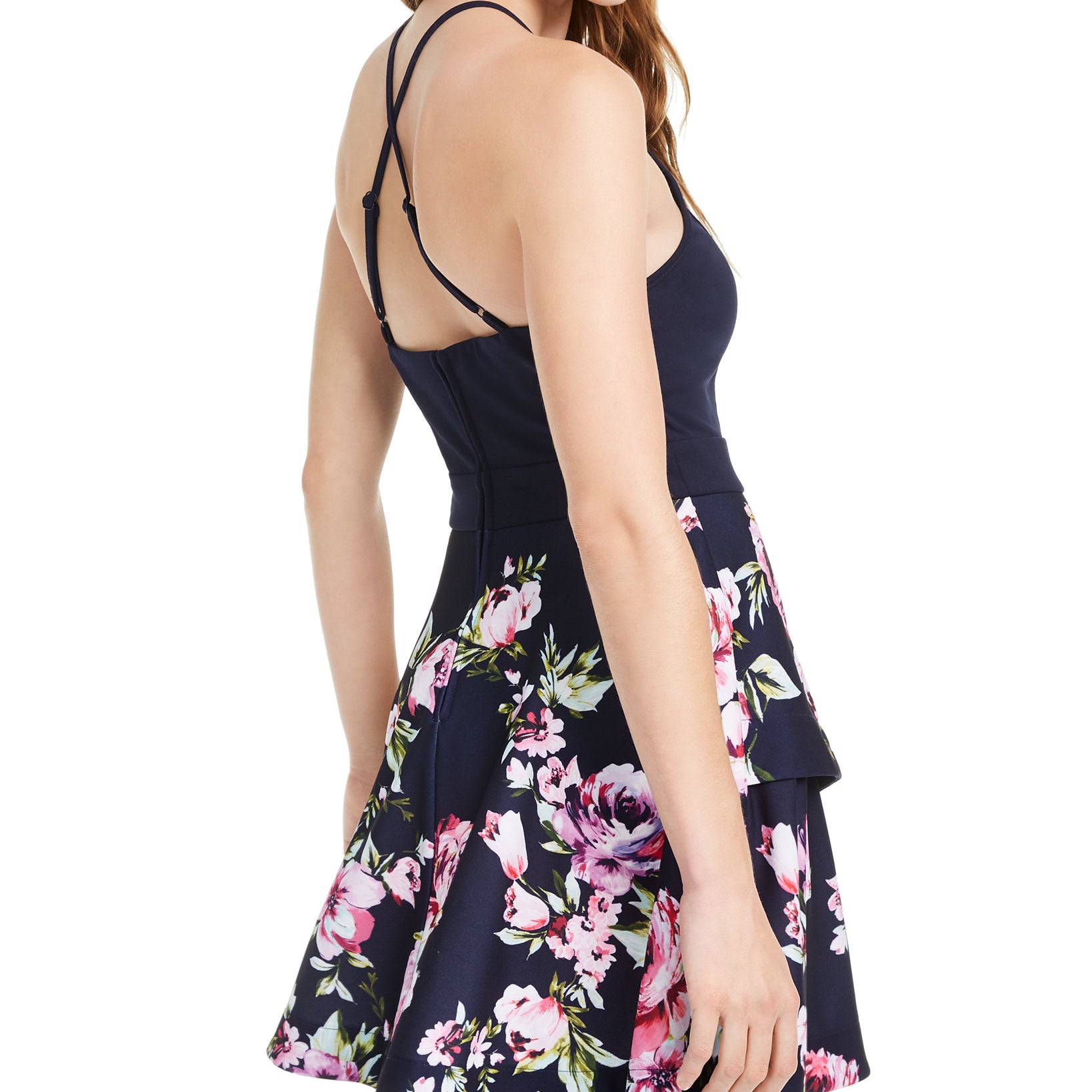 Speechless Women Halter Fit & Flare Dress