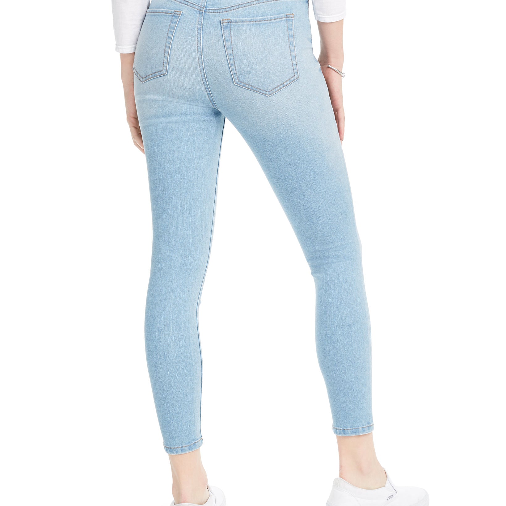 Tinseltown Women High Rise Skinny Ankle Jeans