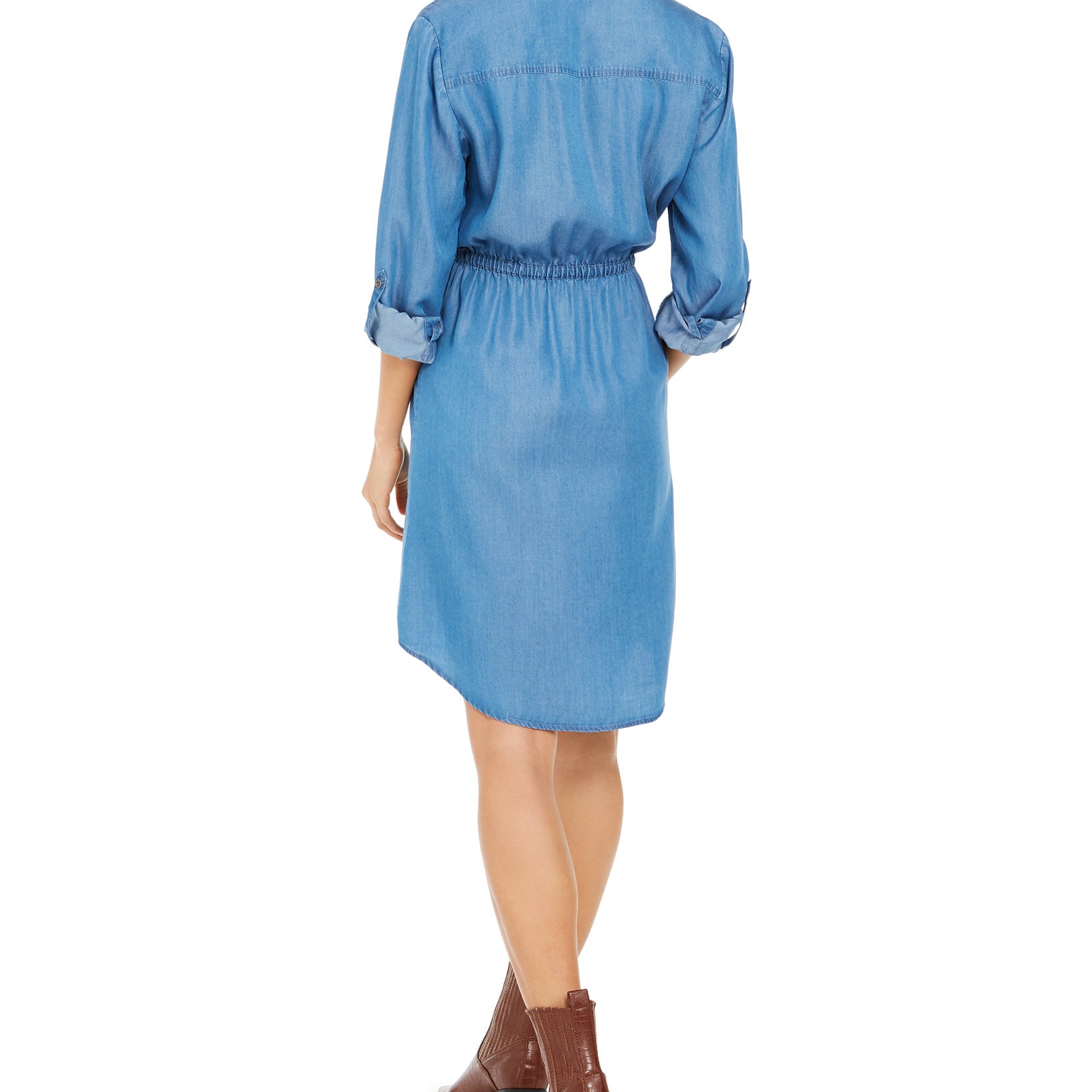 Style & Co Women Woven Utility Dress