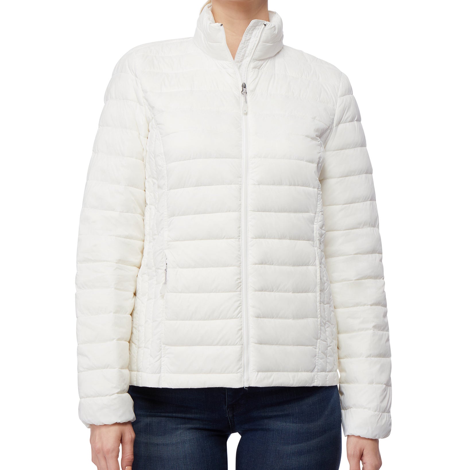 32 Degrees Women Packable Down Puffer Coat White