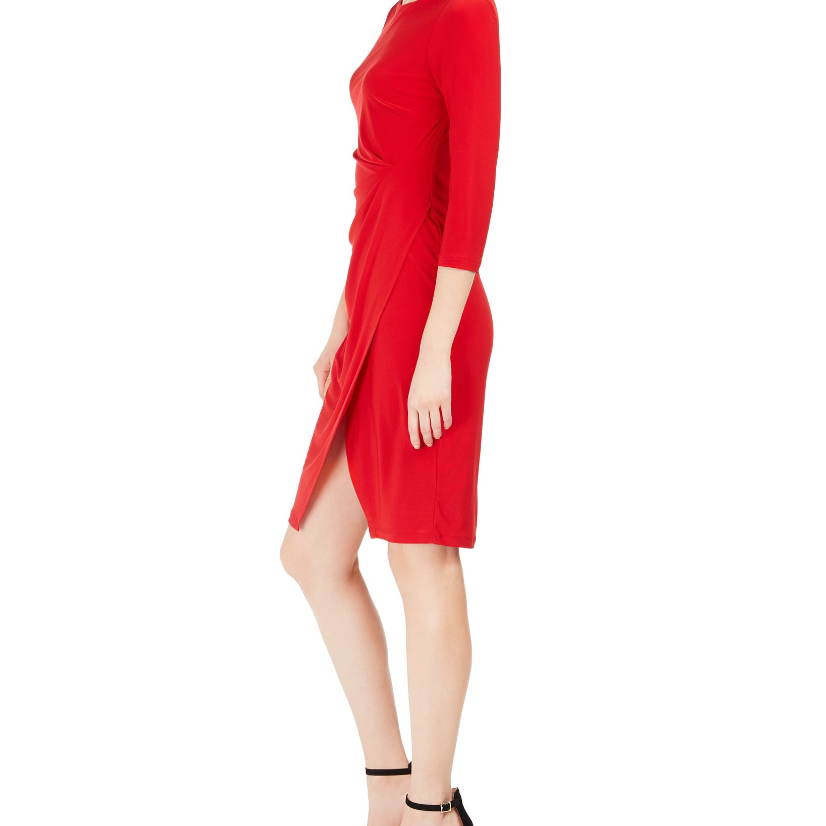 Taylor Women Draped Jersey Dress