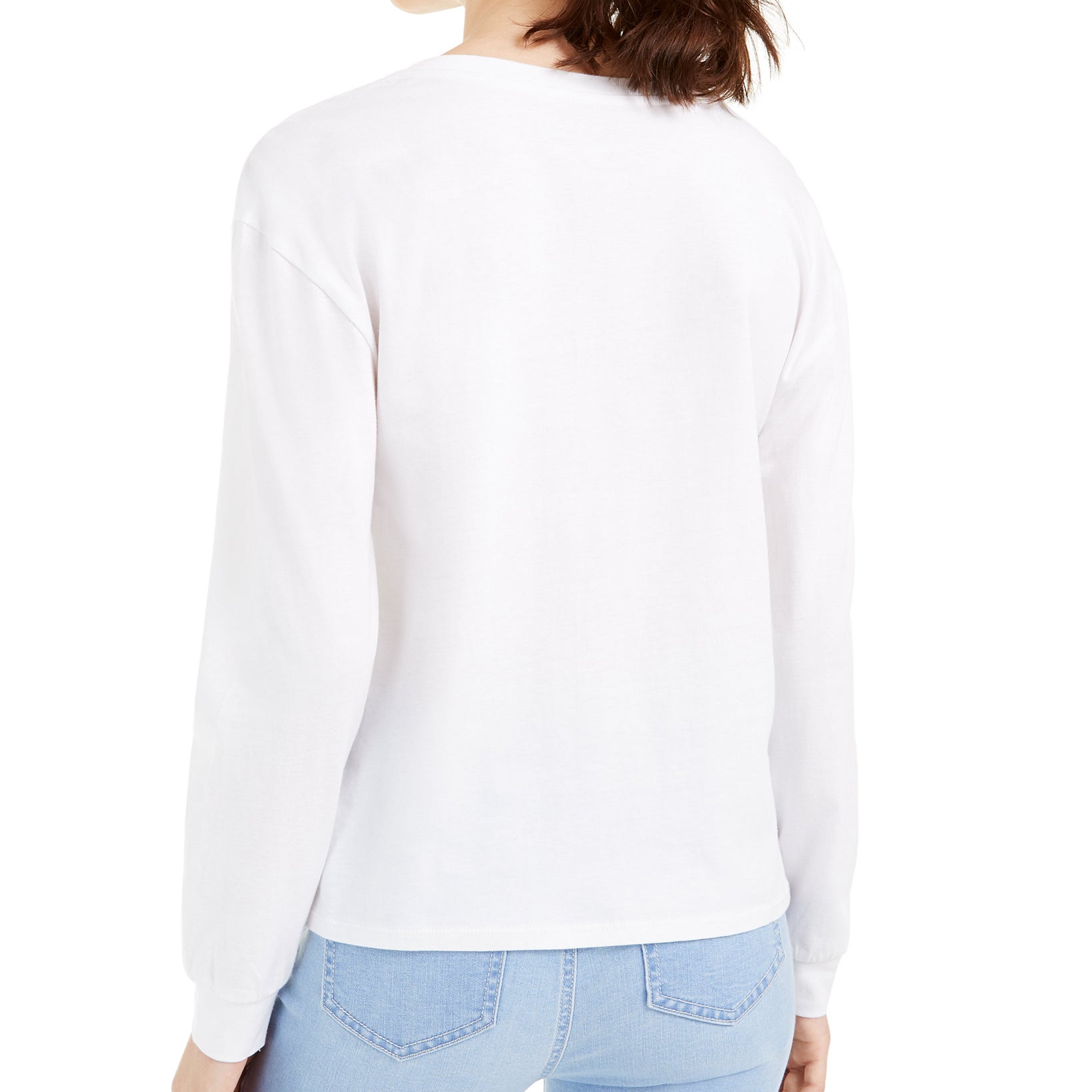 Rebellious One Women Thankful Long Sleeve Cotton T Shirt