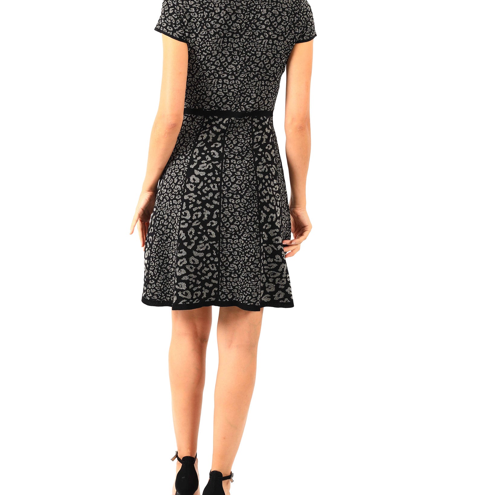 Donna Ricco Women Short Sleeve Sweater Dress