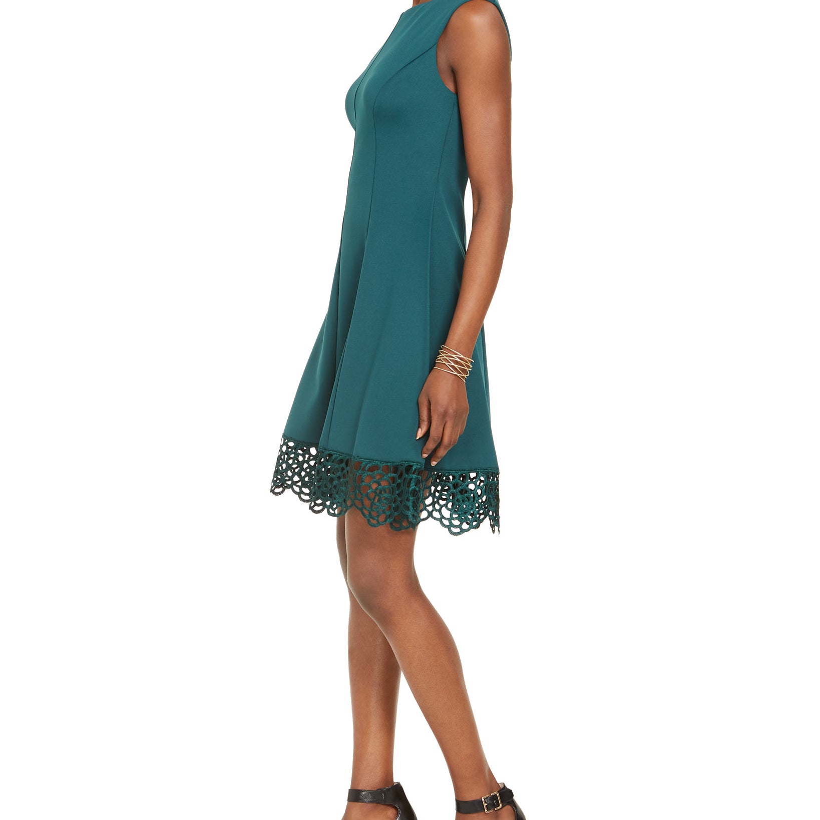Donna Ricco Women Scuba Fit & Flare Dress