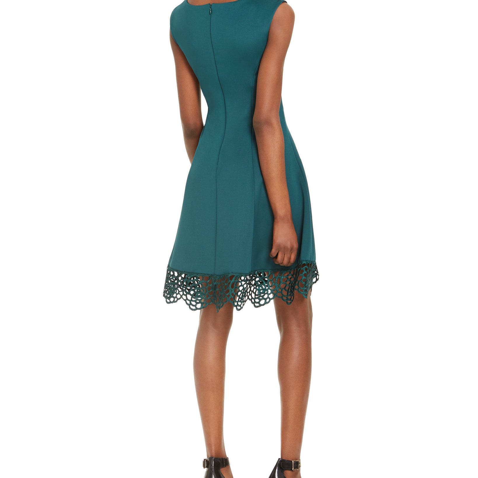 Donna Ricco Women Scuba Fit & Flare Dress