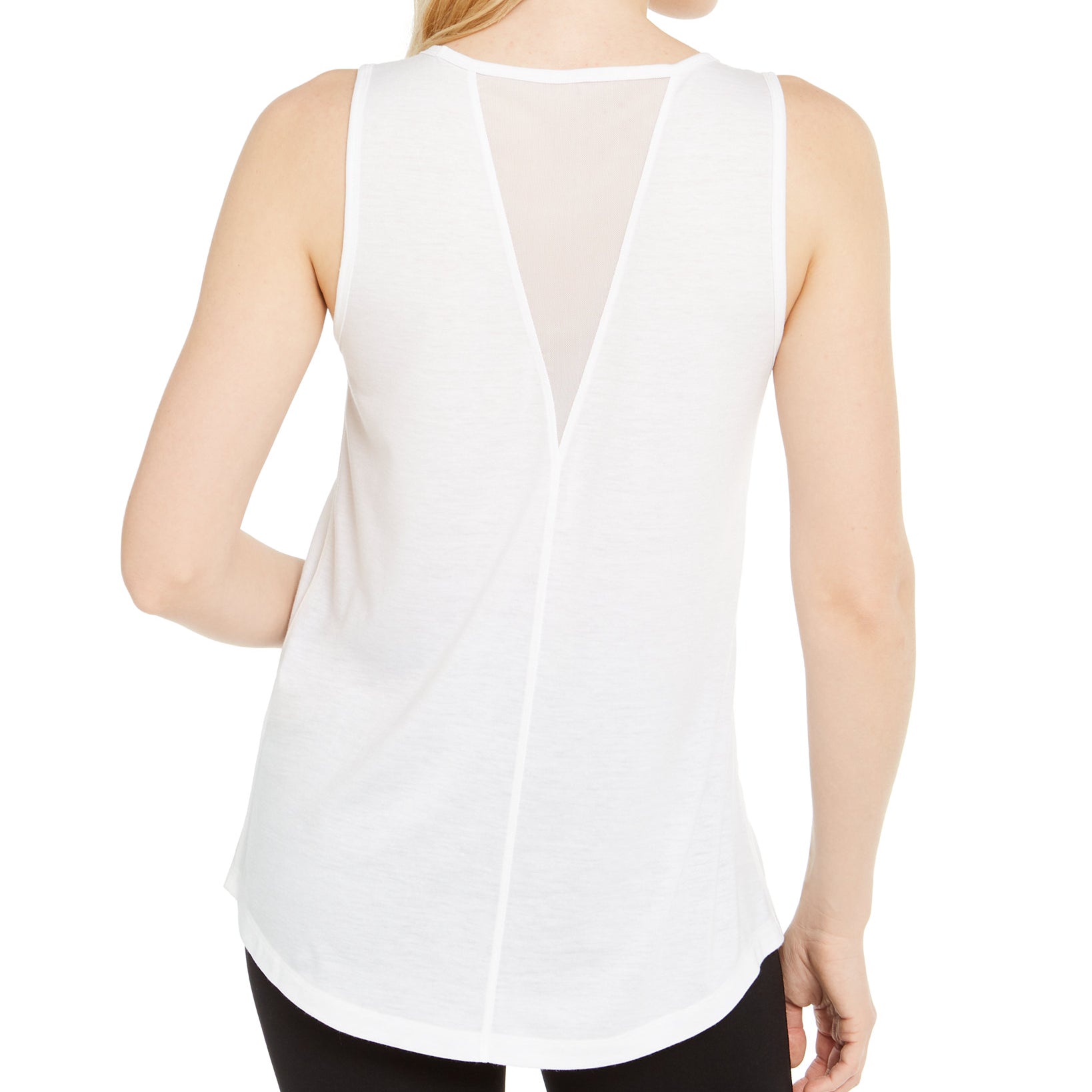 Ideology Women Mesh Back Tank Top