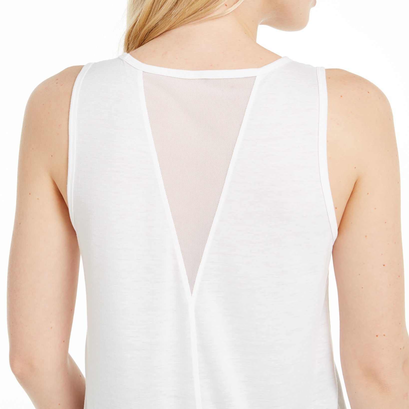 Ideology Women Mesh Back Tank Top