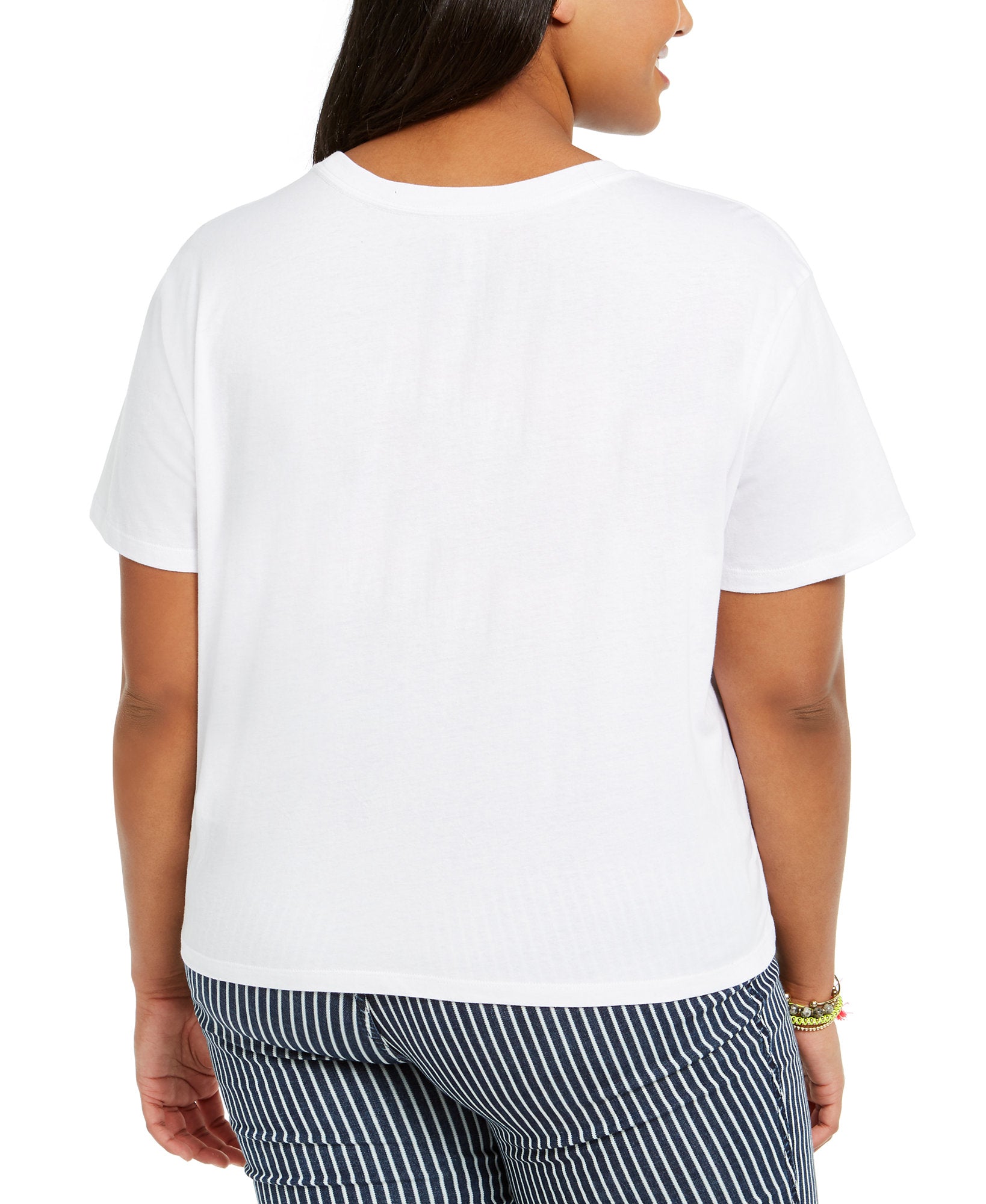 Mighty Fine Women Plus Trendy Dont Call Me Princess Cropped Graphic T Shirt