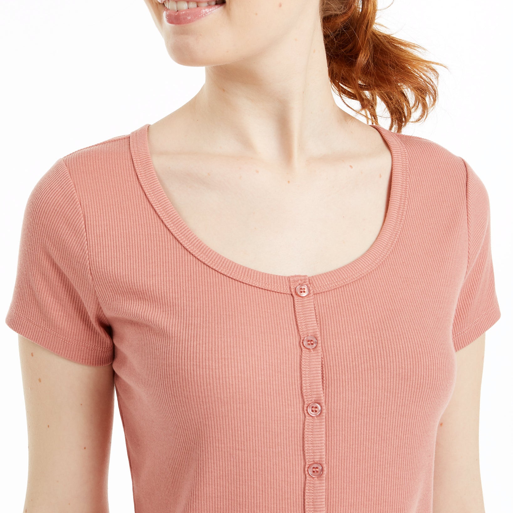 Hippie Rose Women Button Front Top