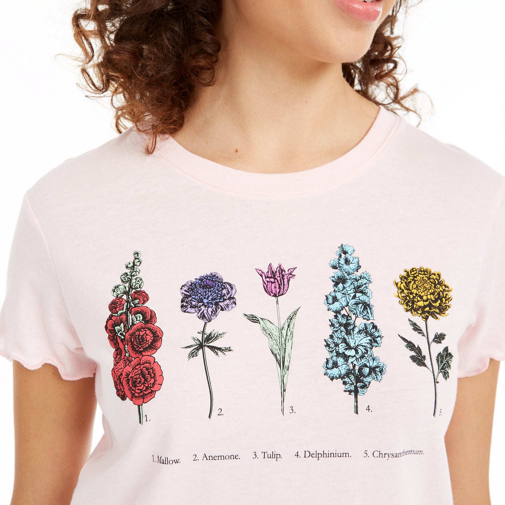 Love Tribe Women Botanical Graphic T Shirt