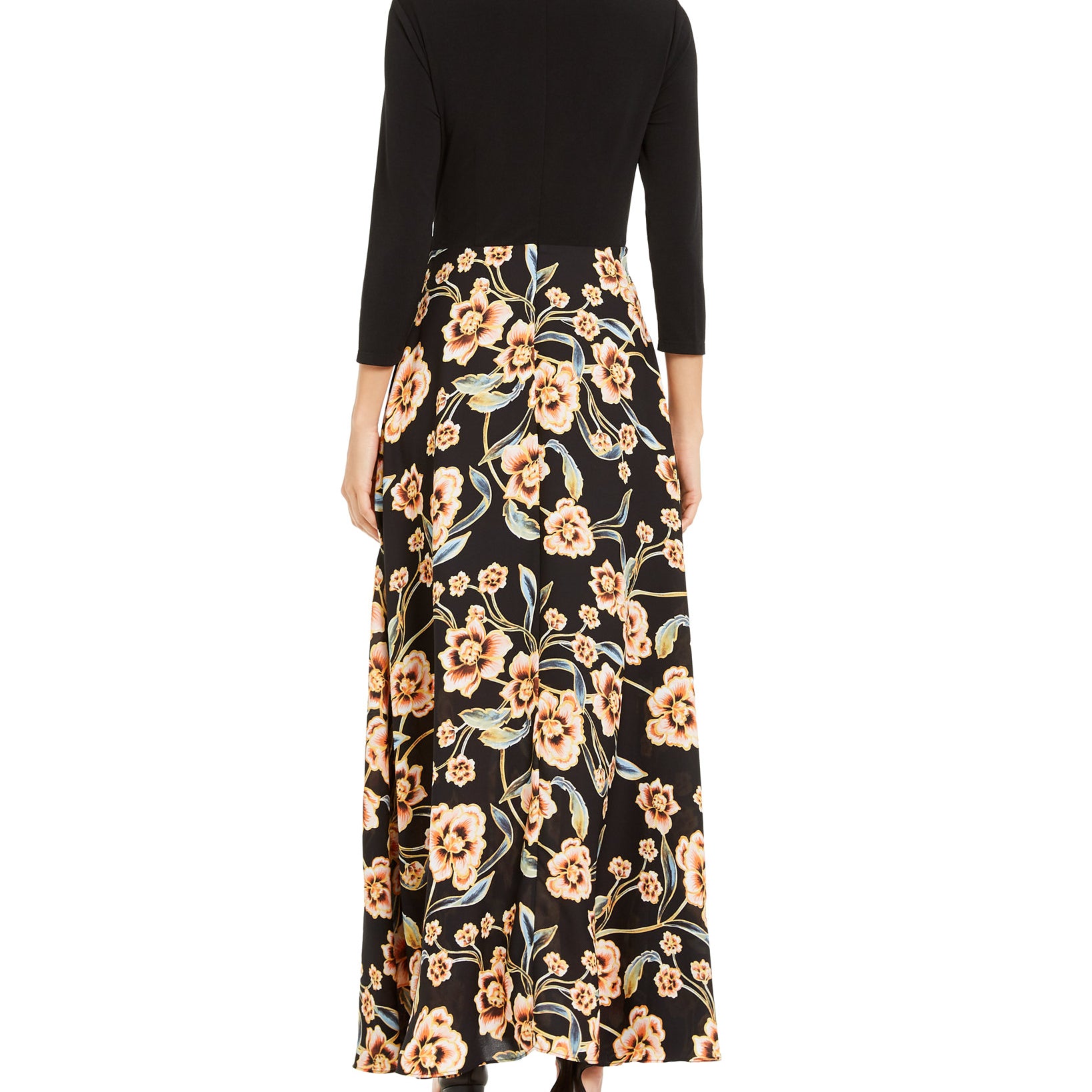 INC International Concepts Women Tie Side Printed Skirt Dress