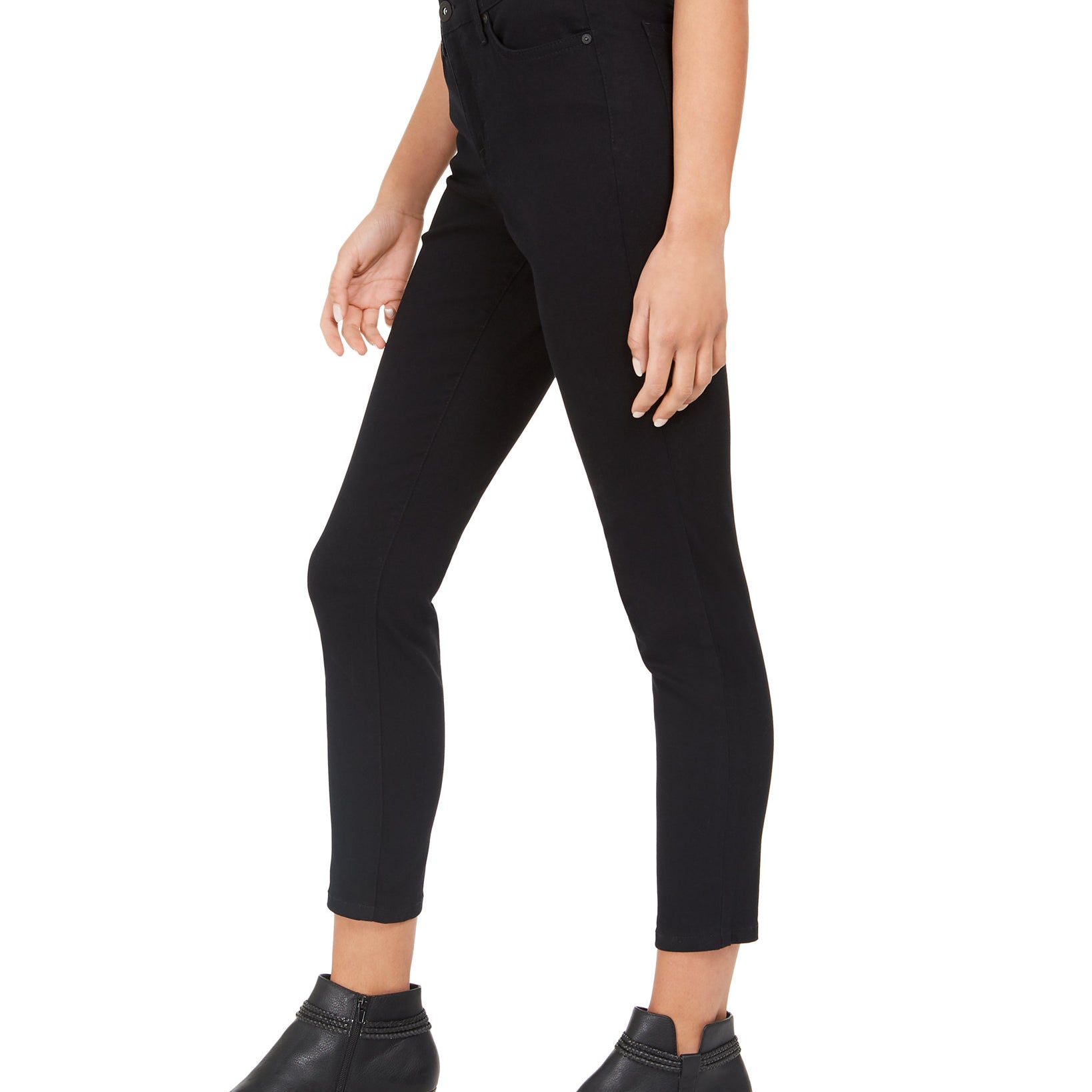 Style & Co Women Uptown Raw Hem Skinny Jeans