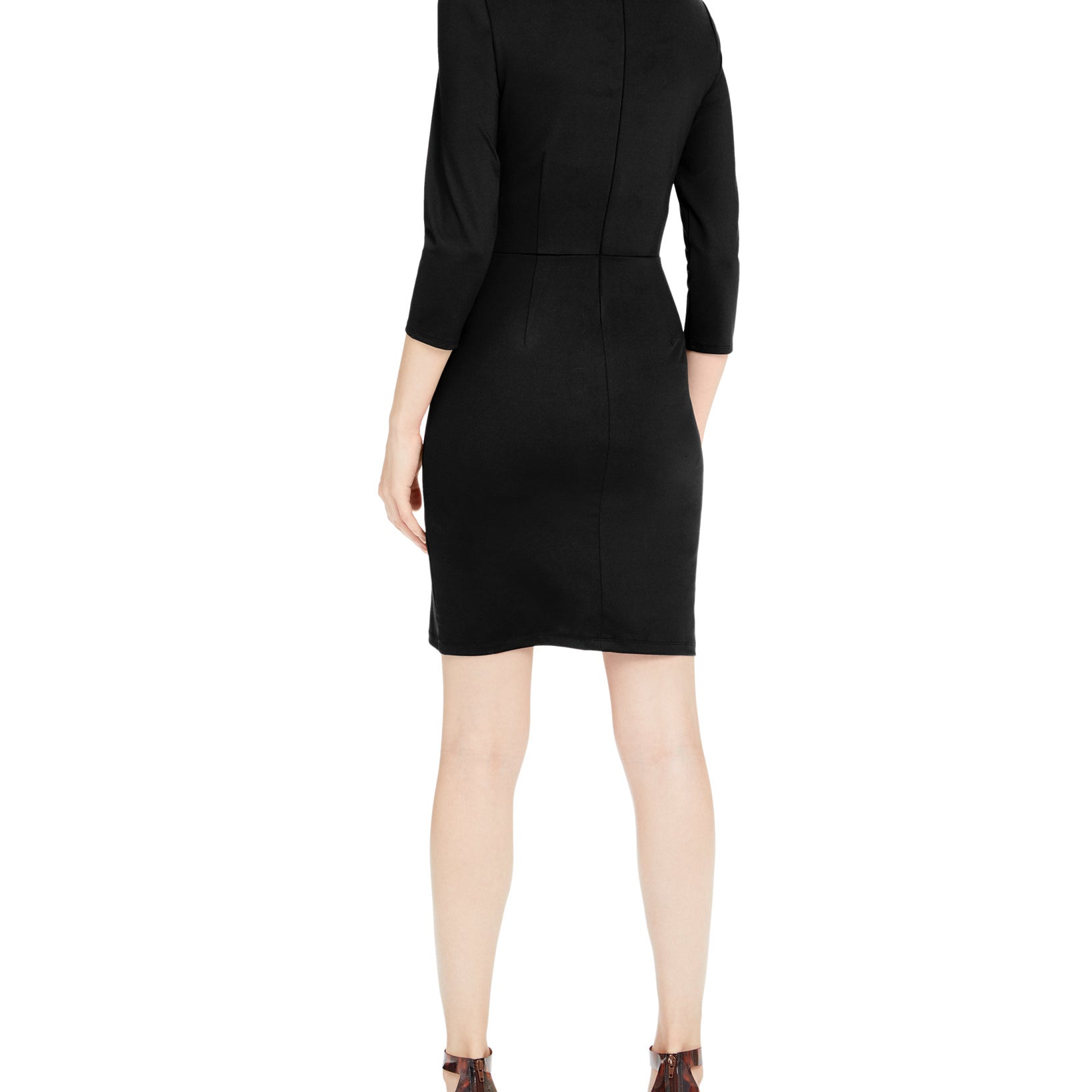 INC International Concepts Women Cross Front Sheath Dress