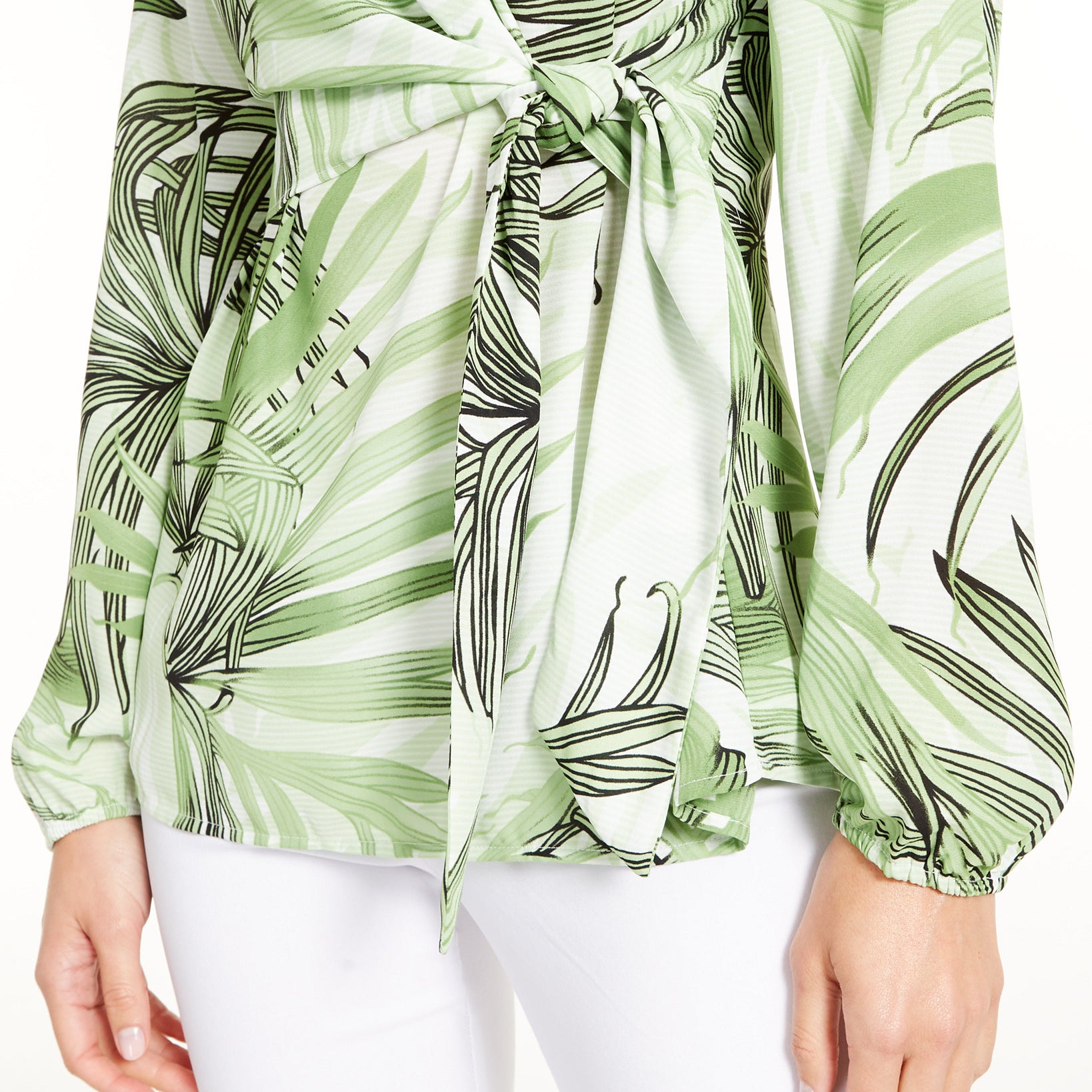 Alfani Women Printed Wrap Top