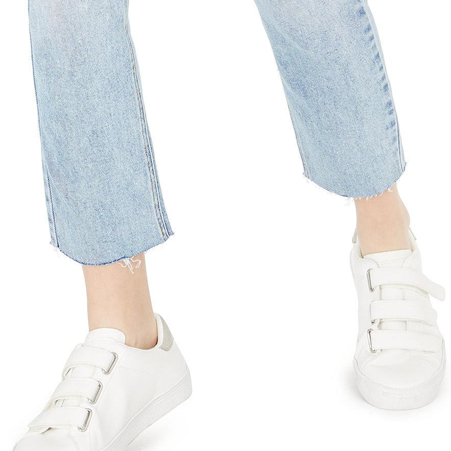 Tinseltown Women High Rise Cropped Jeans