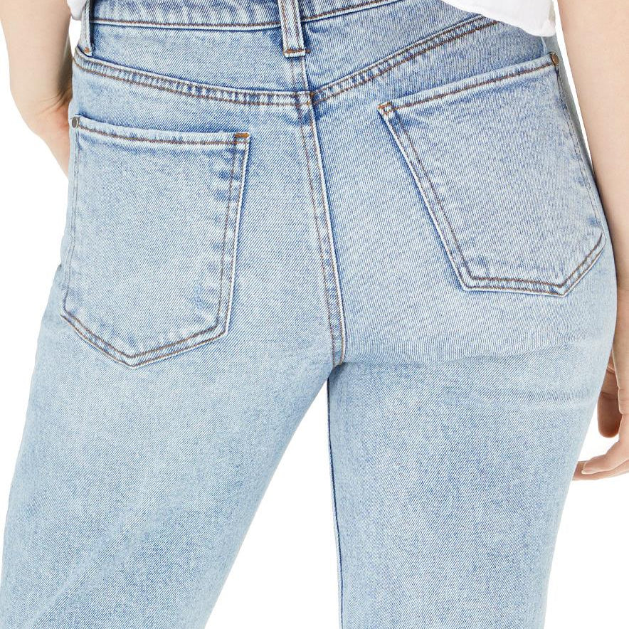 Tinseltown Women High Rise Cropped Jeans