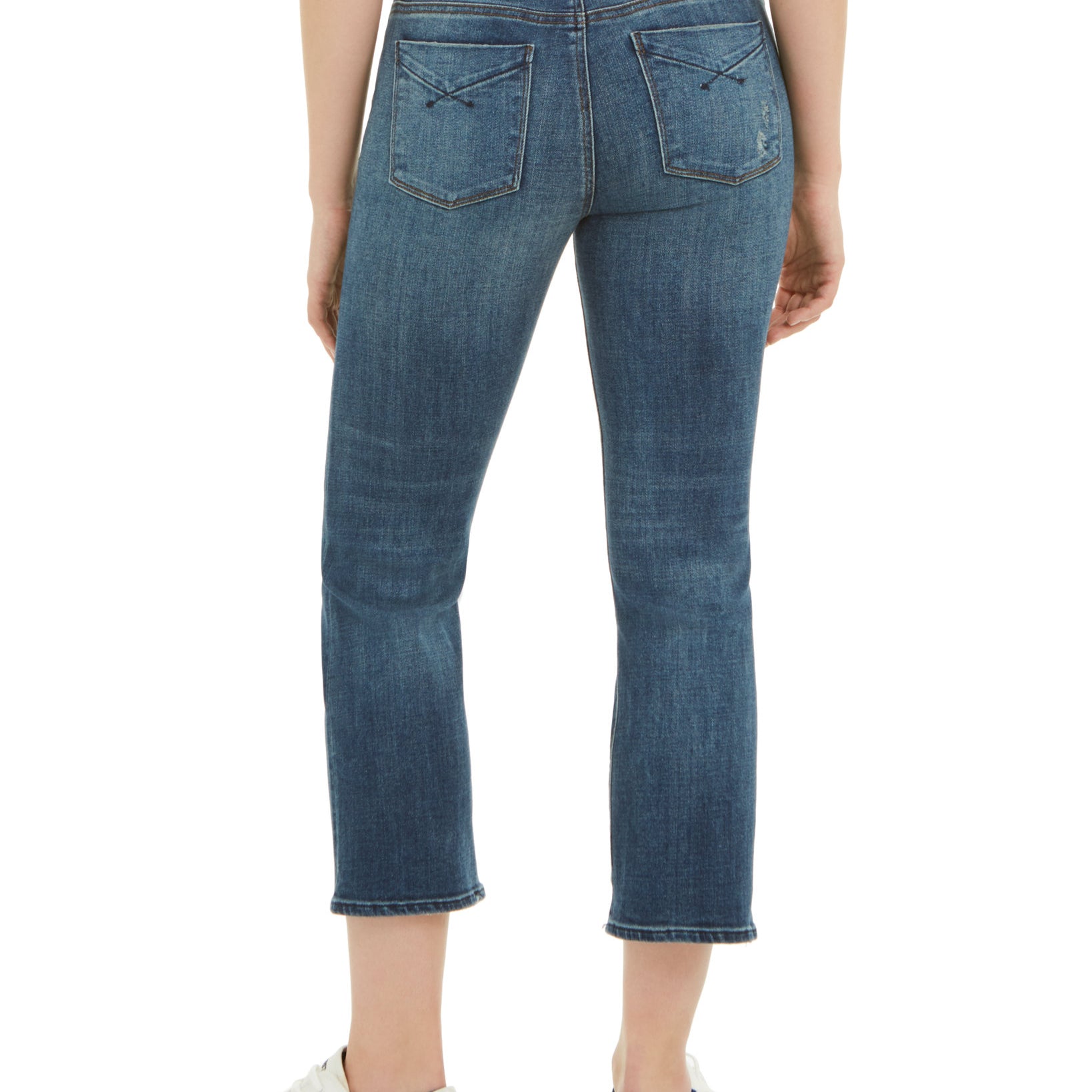 Unpublished Women Cropped Kick Flare Jeans