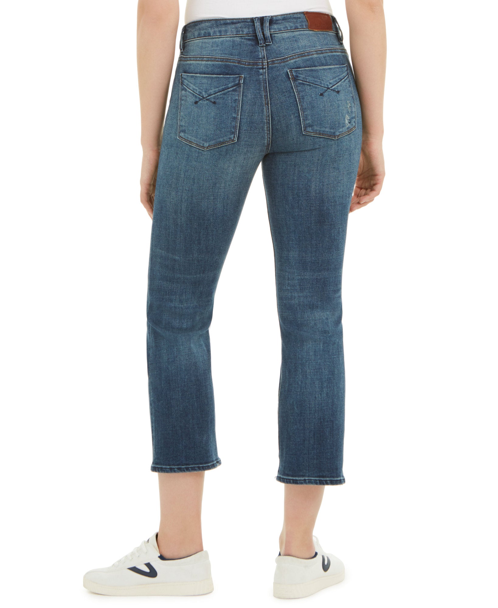 Unpublished Women Cropped Kick Flare Jeans