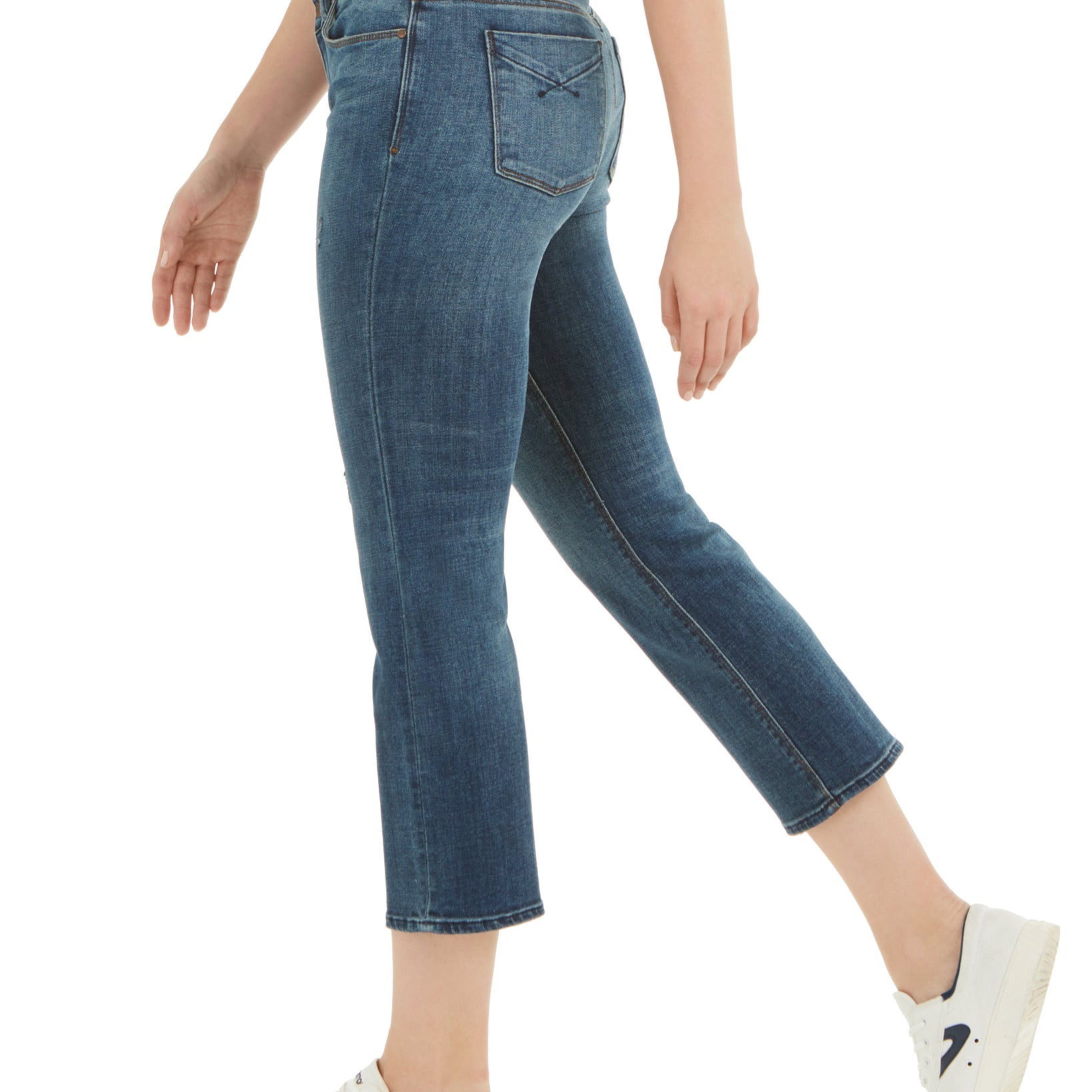 Unpublished Women Cropped Kick Flare Jeans