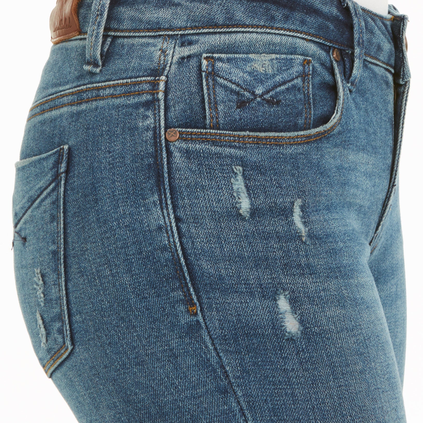Unpublished Women Cropped Kick Flare Jeans