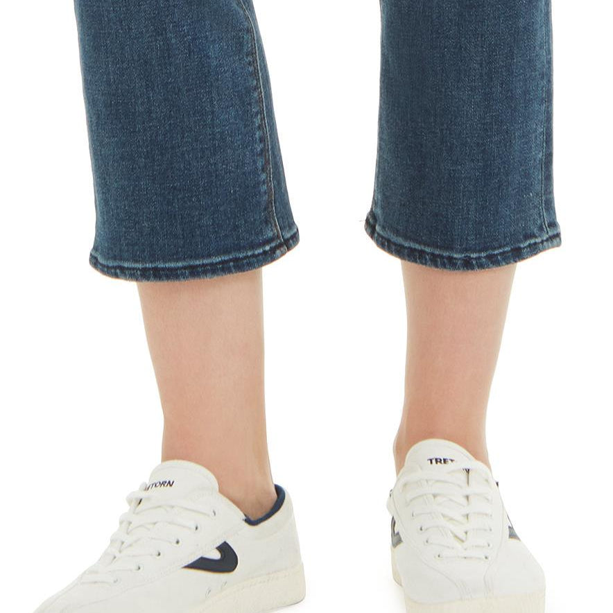 Unpublished Women Cropped Kick Flare Jeans