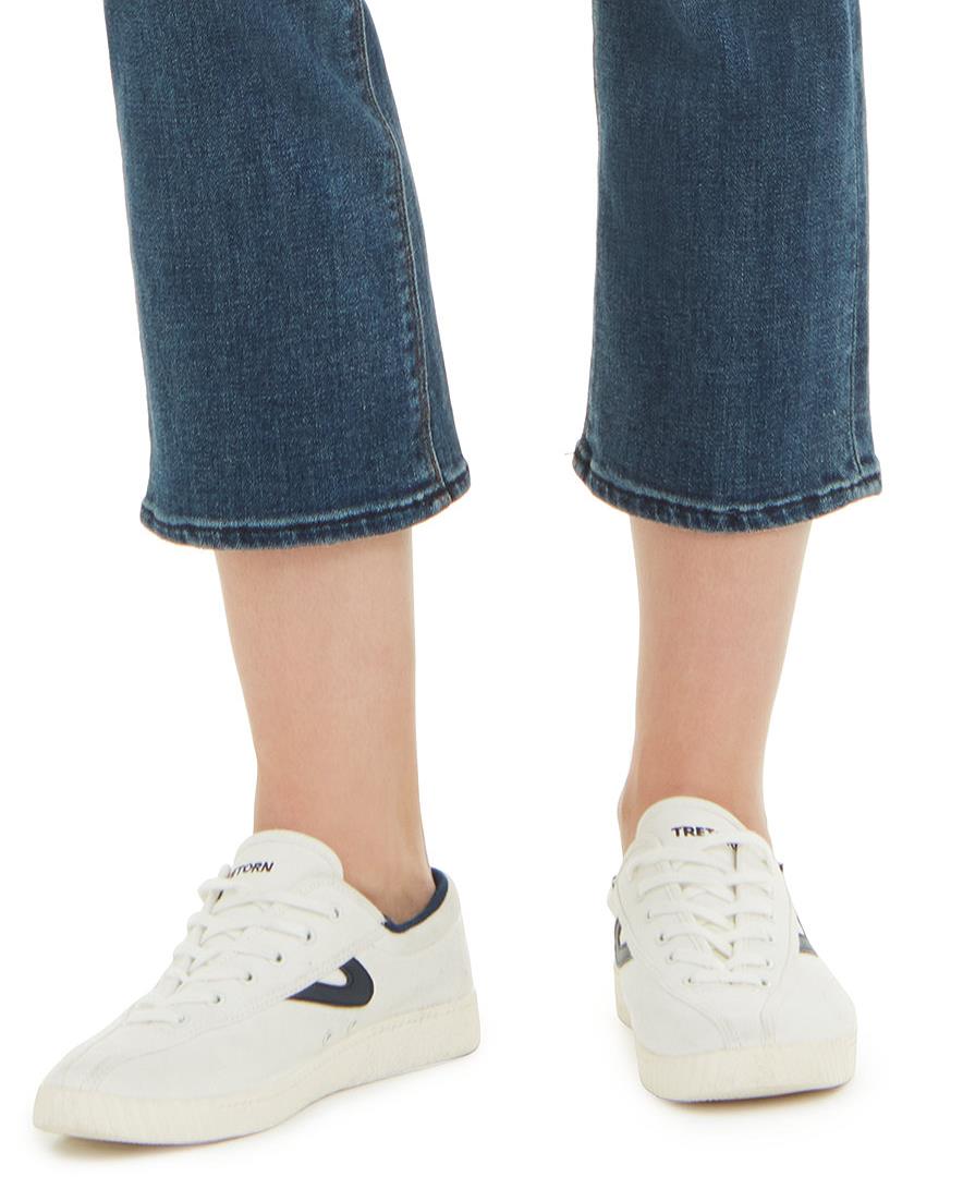 Unpublished Women Cropped Kick Flare Jeans