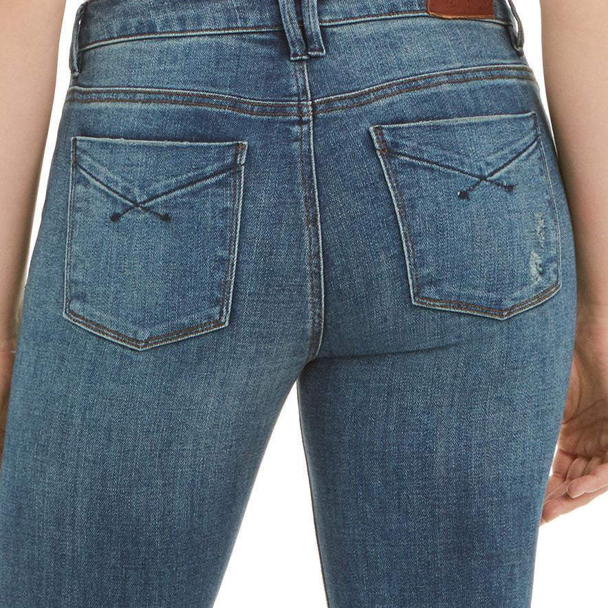 Unpublished Women Cropped Kick Flare Jeans