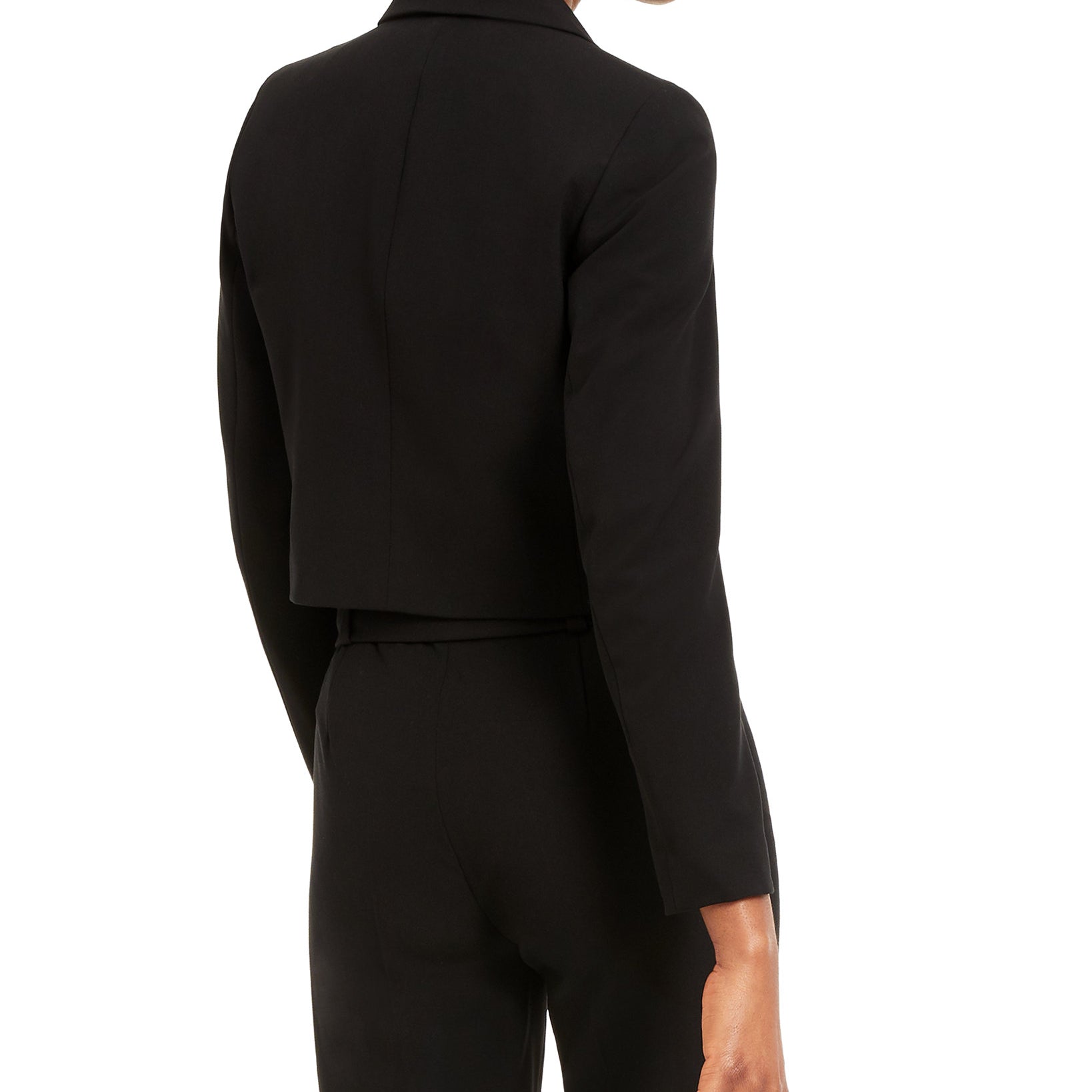 Bar III Women Cropped Double Breasted Blazer