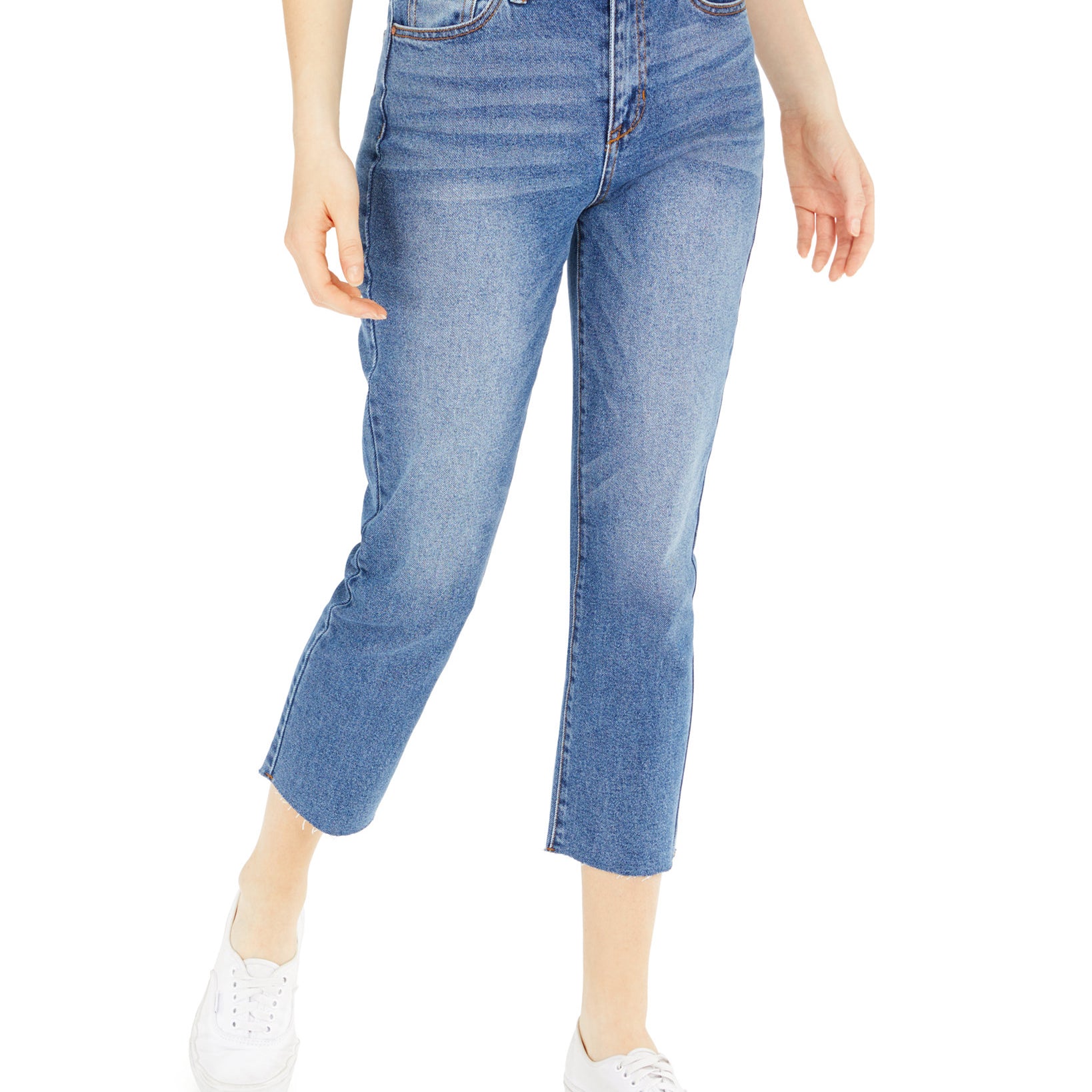 Celebrity Pink Womens Cropped Straight Leg Jeans Nostalgic