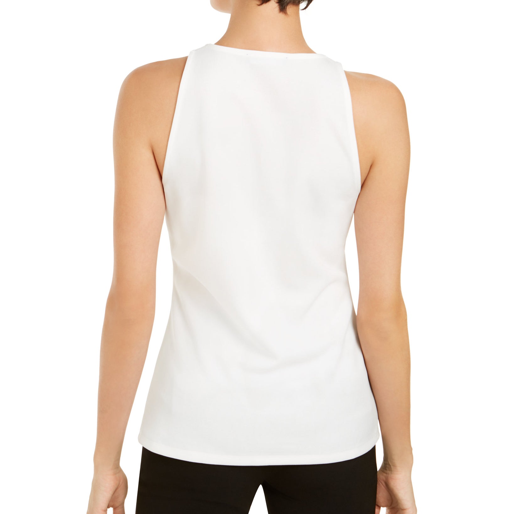 INC International Concepts Women O Ring Keyhole Top