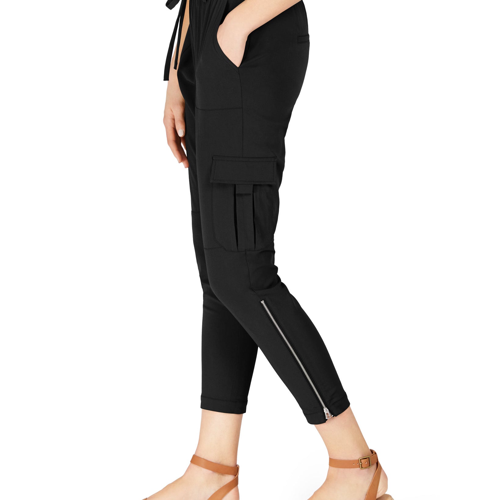 INC International Concepts Women EARTH Cargo Jogger Pants