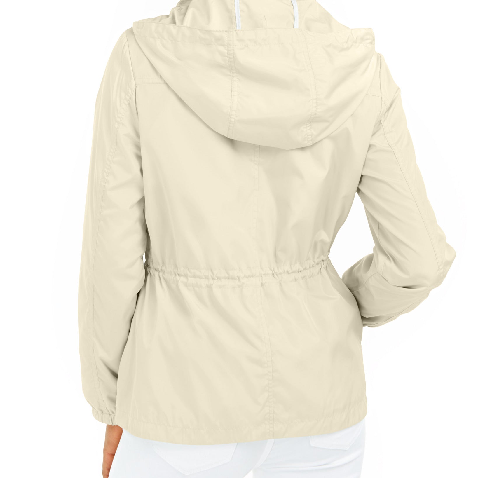 Maralyn & Me Women Drawstring Anorak Jacket