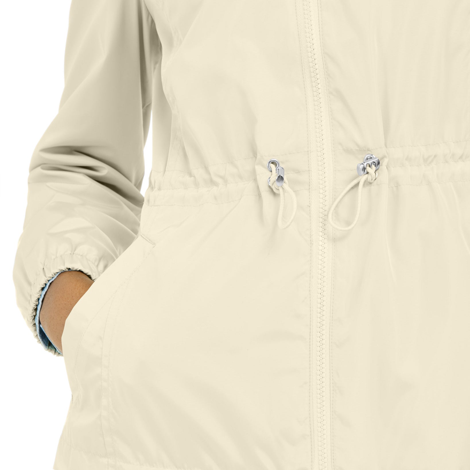 Maralyn & Me Women Drawstring Anorak Jacket