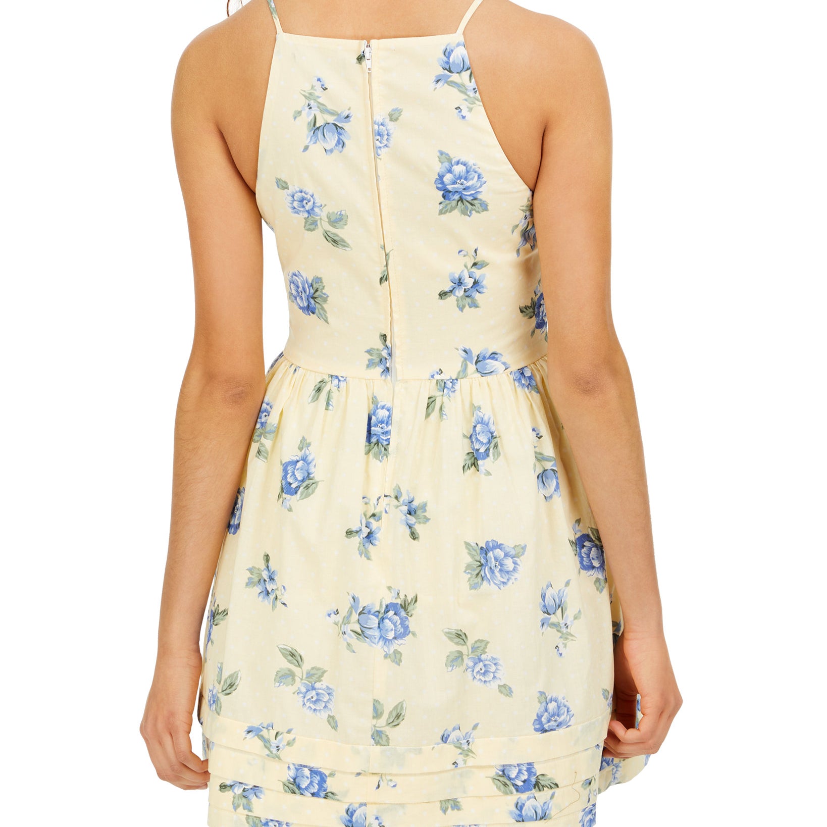 City Studios Women Floral Print A Line Dress