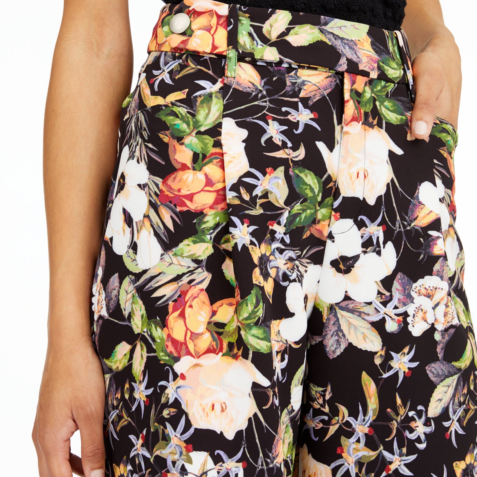 INC International Concepts Women Printed Culottes