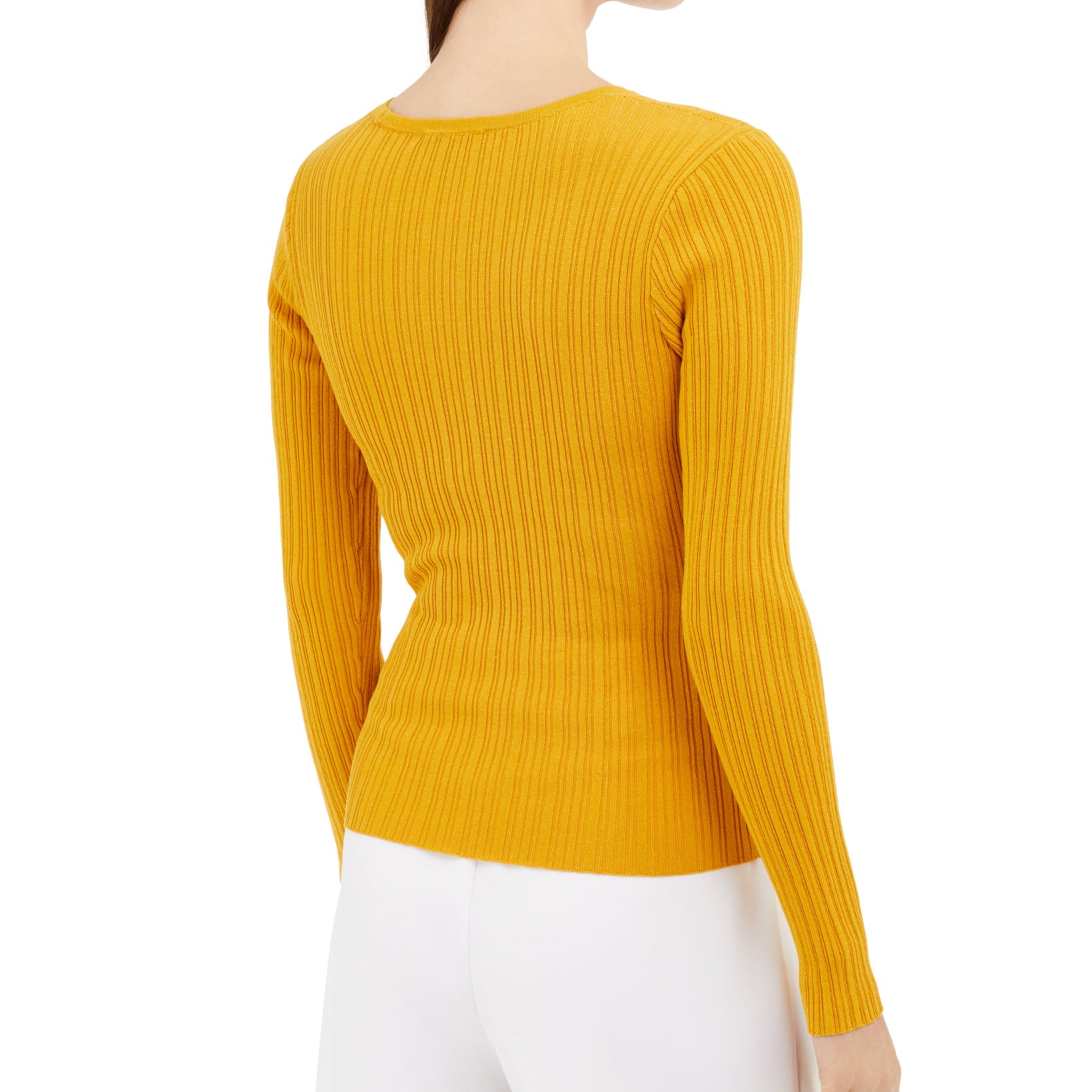 INC International Concepts Women Surplice Ribbed Top