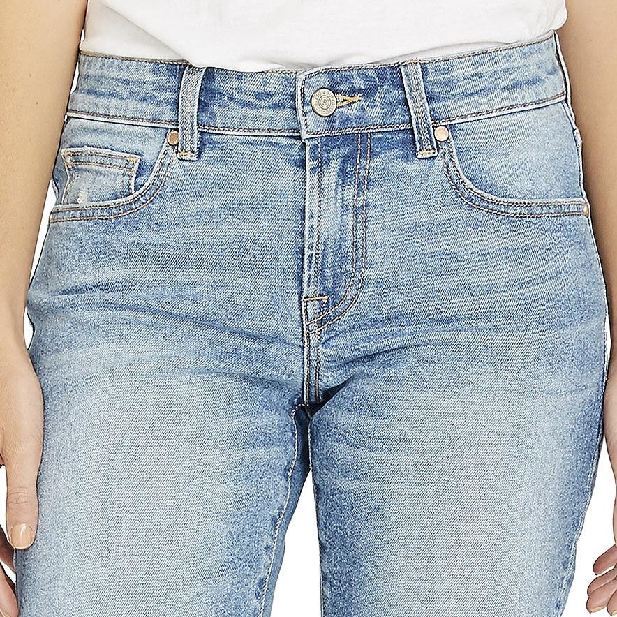 Buffalo Women Frayed Hem Bermuda Shorts