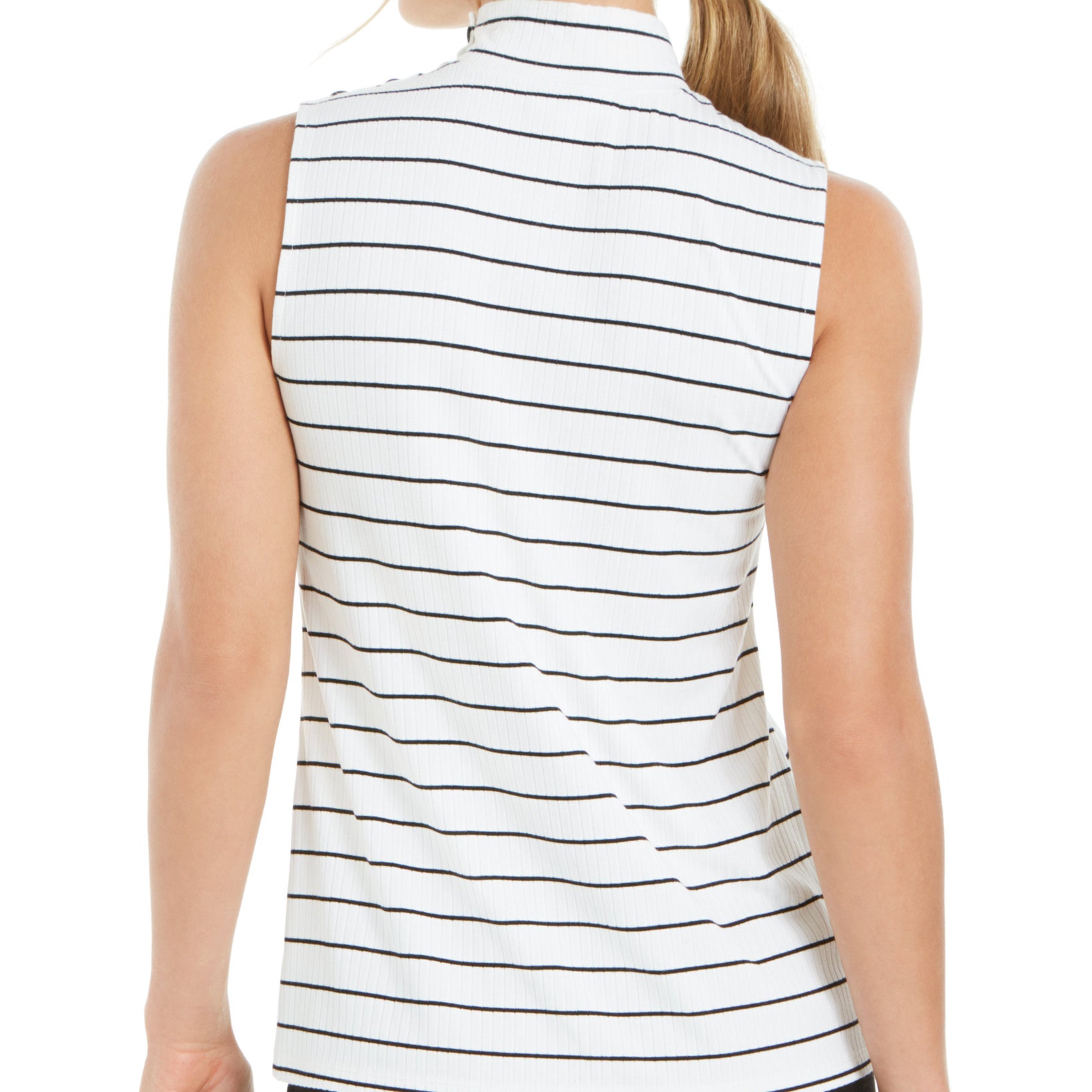 Charter Club Women Sleeveless Mock Neck Top