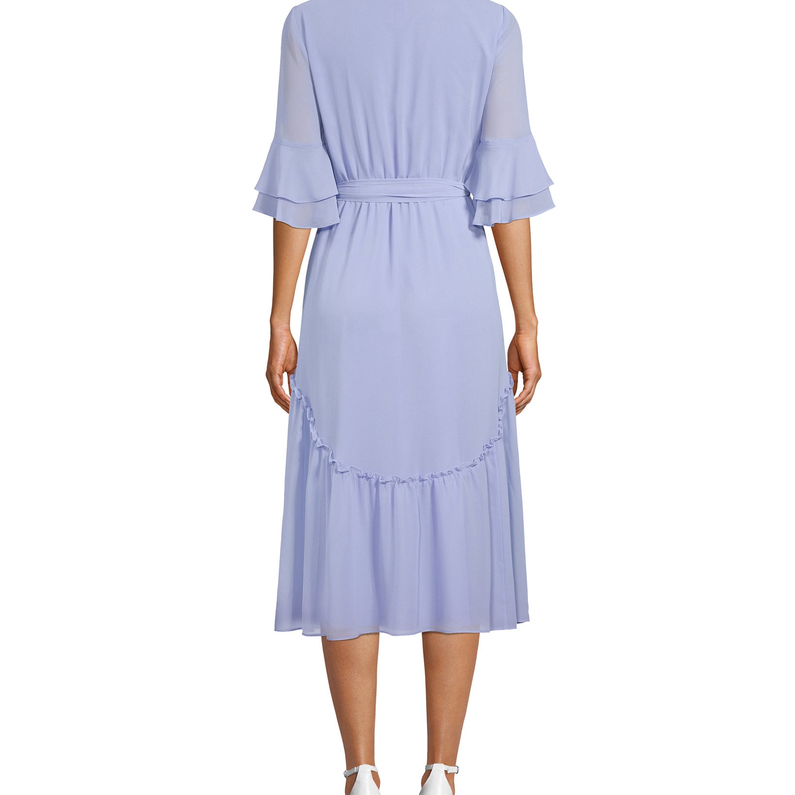 Anne Klein Women Ruffled A Line Dress