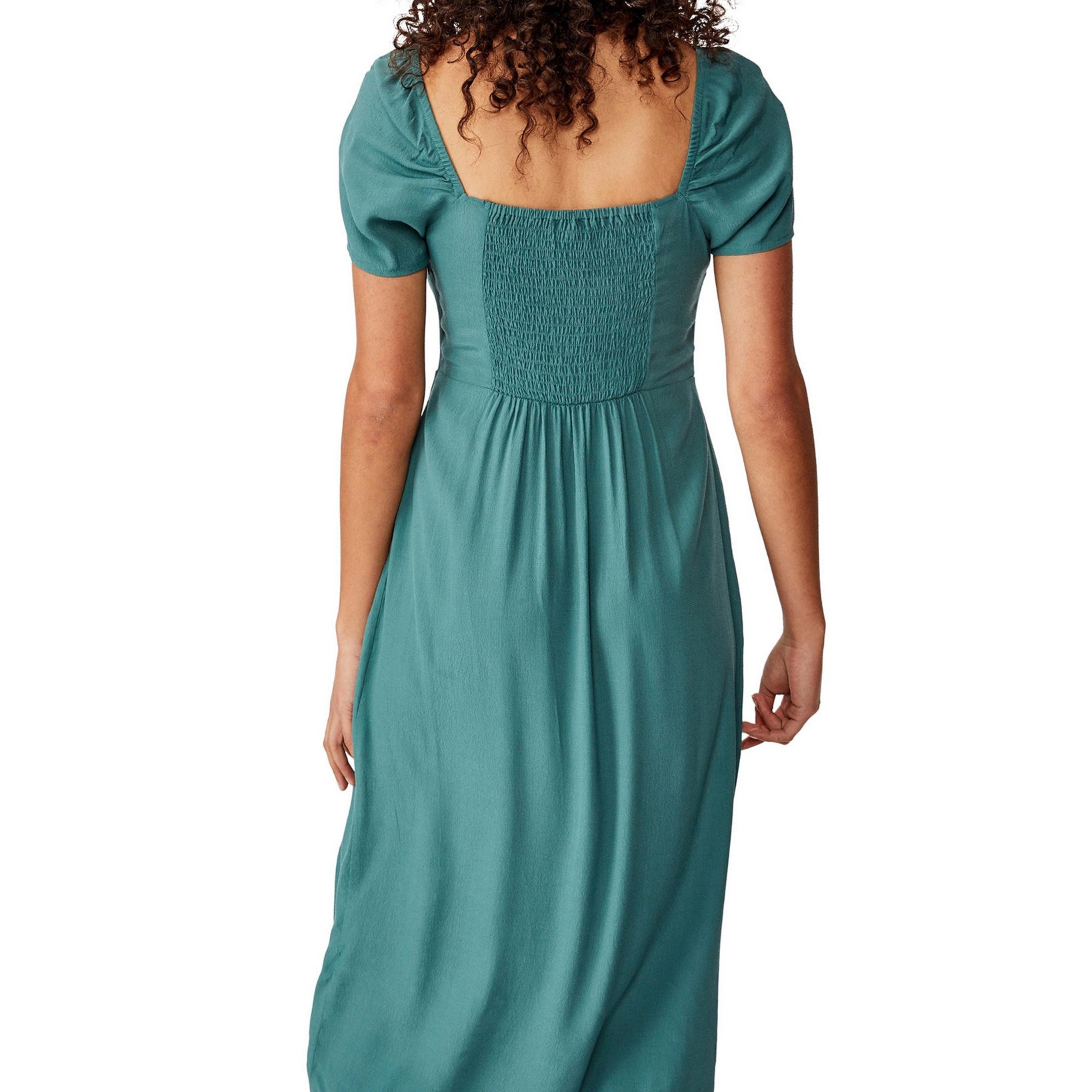 COTTON ON Womens Woven Faye Split Midi Dress