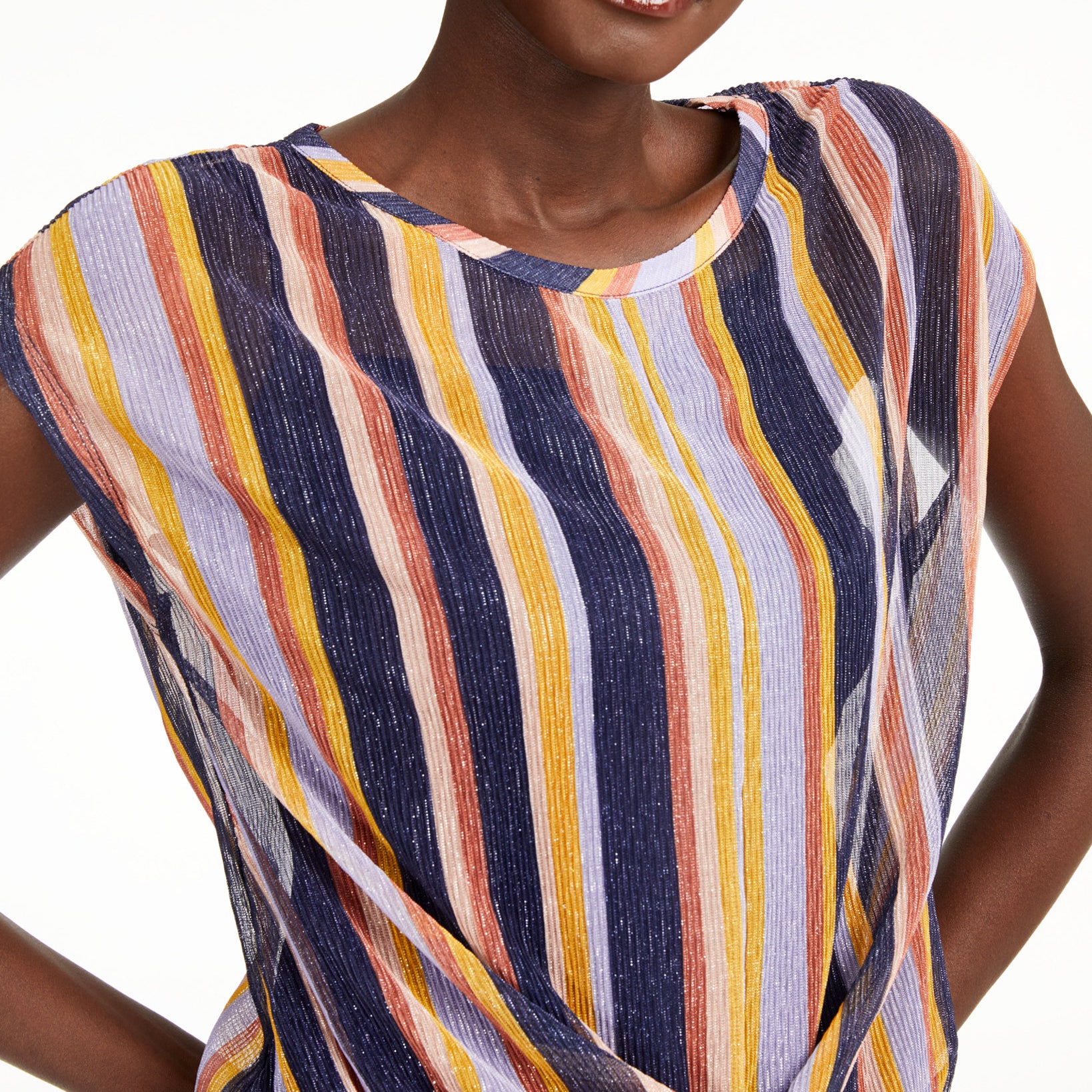 INC International Concepts Women Twist Hem Top