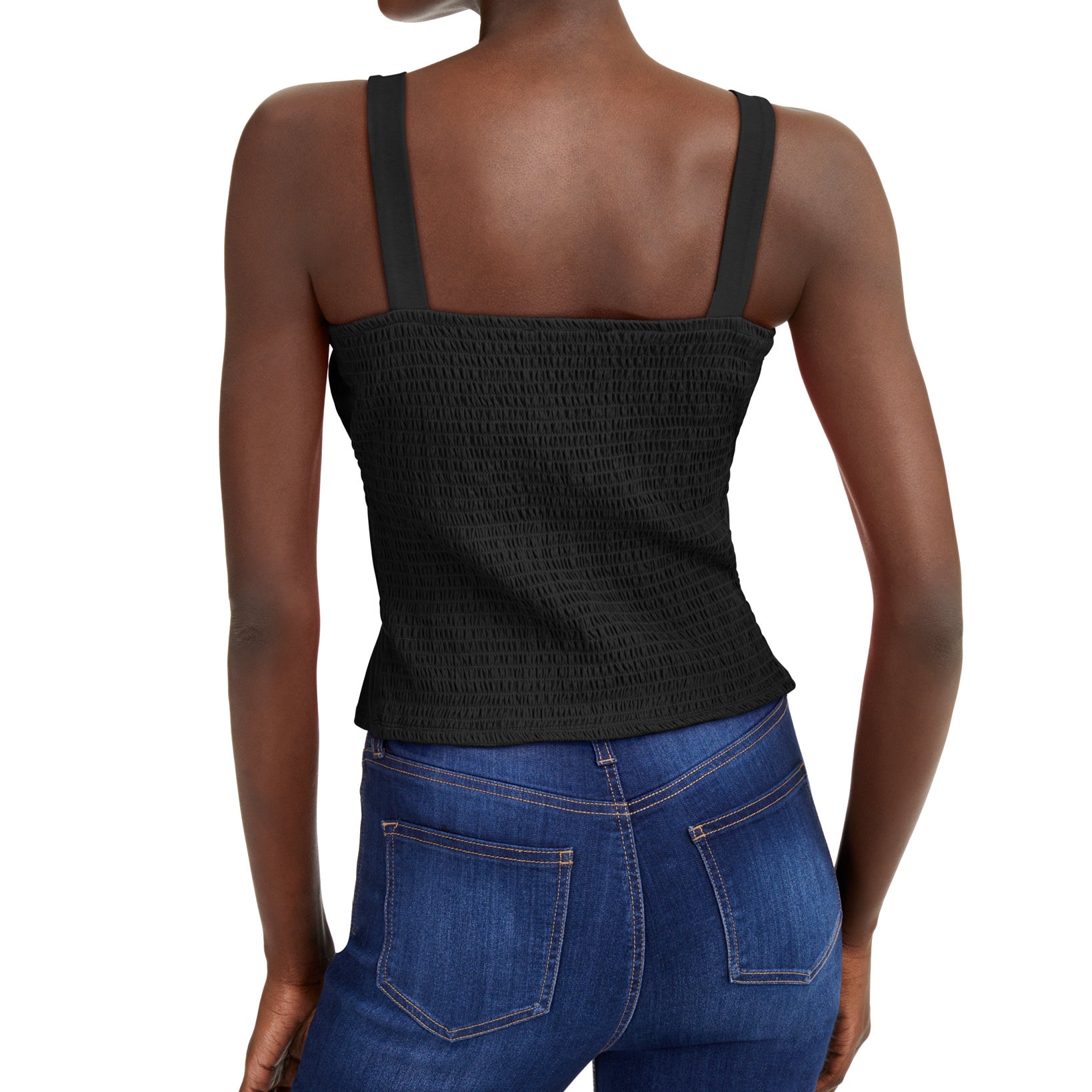 INC International Concepts Women Ruched Tie Tank Top
