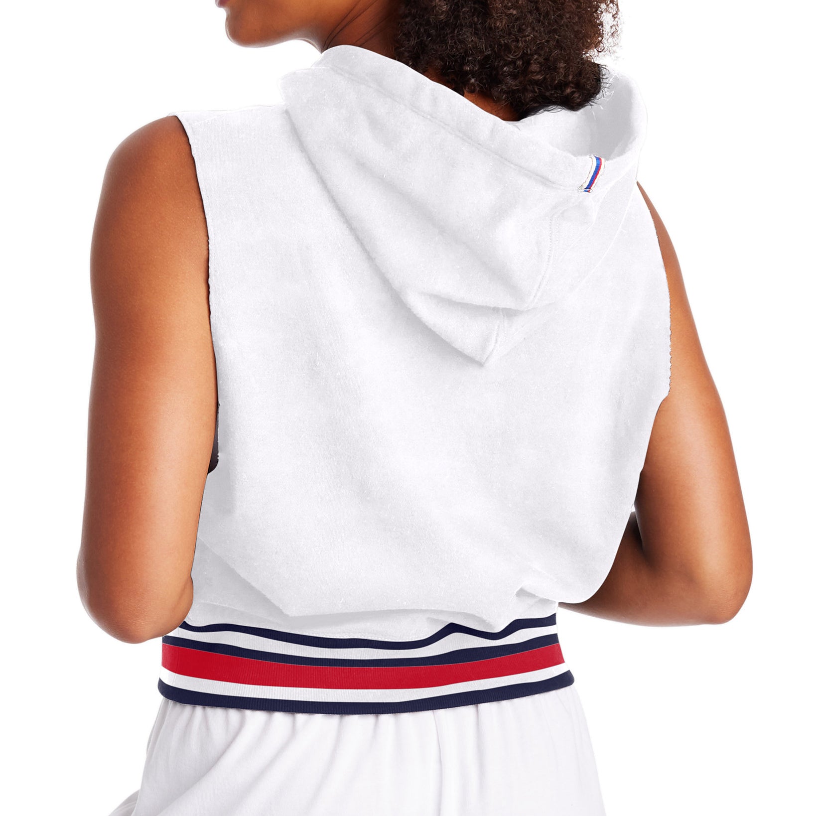 Champion Women Campus Sleeveless French Terry Hoodie