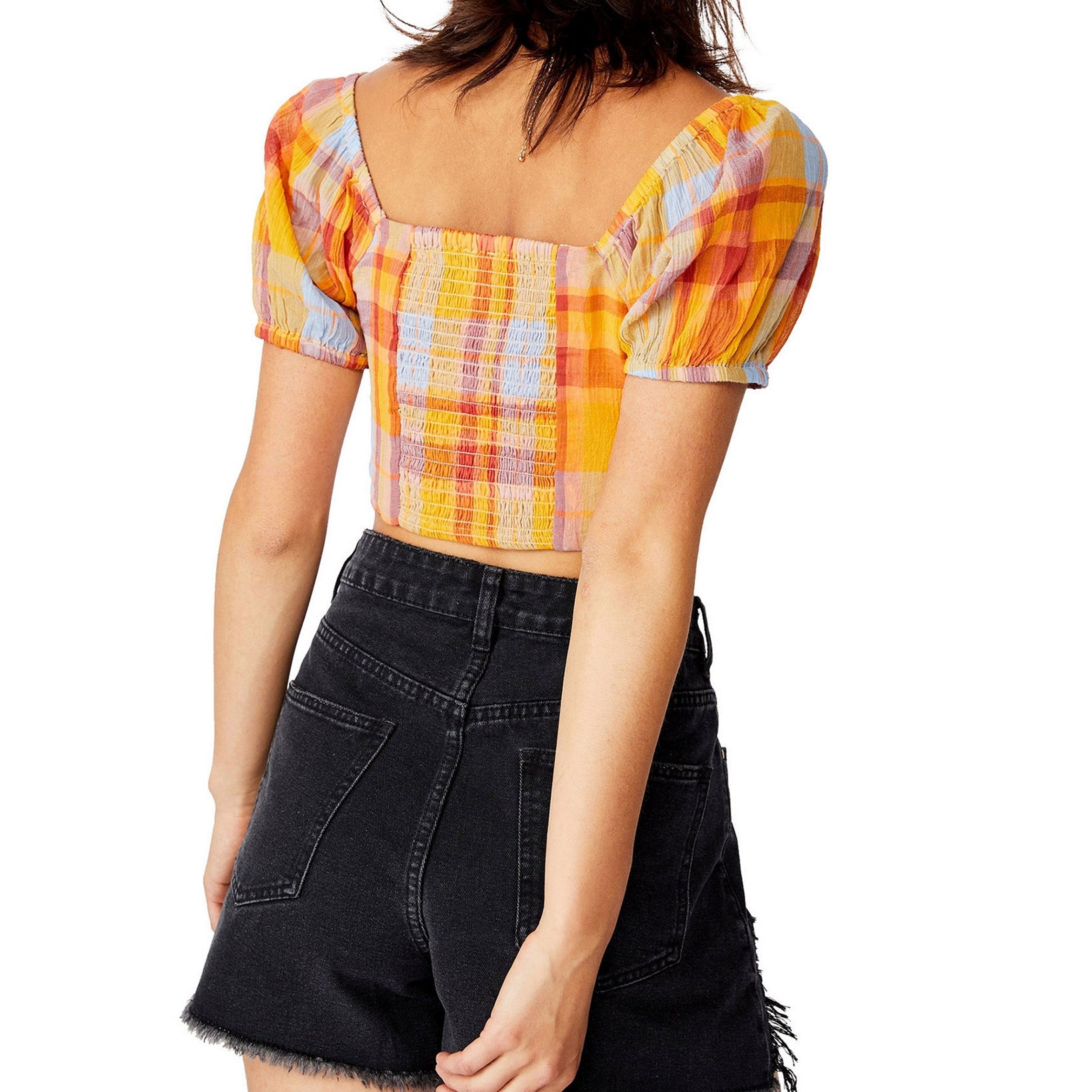 COTTON ON Women Summer Prairie Chopped Short Sleeve Top
